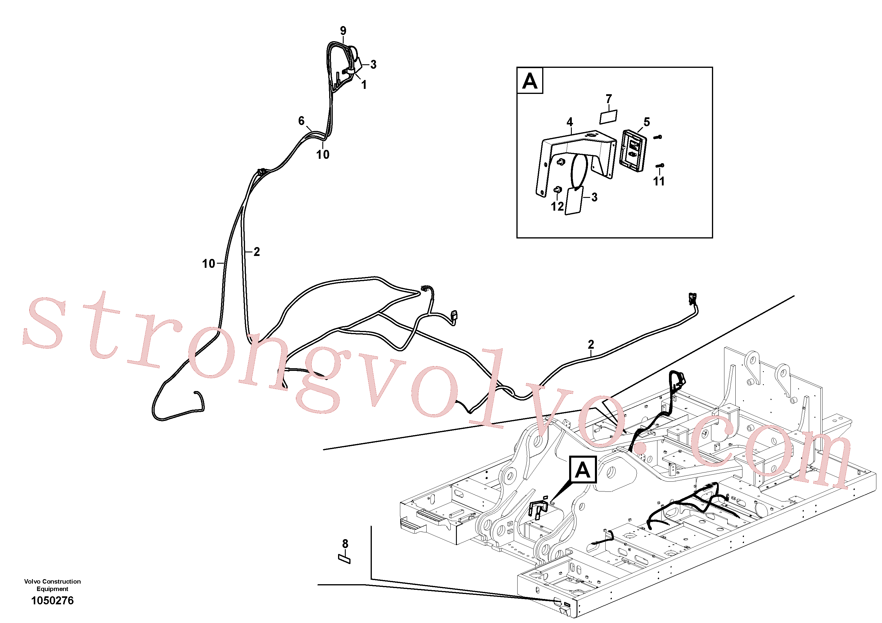 Volvo Montagem VOE60113735 Cross Recessed Screw Acessórios