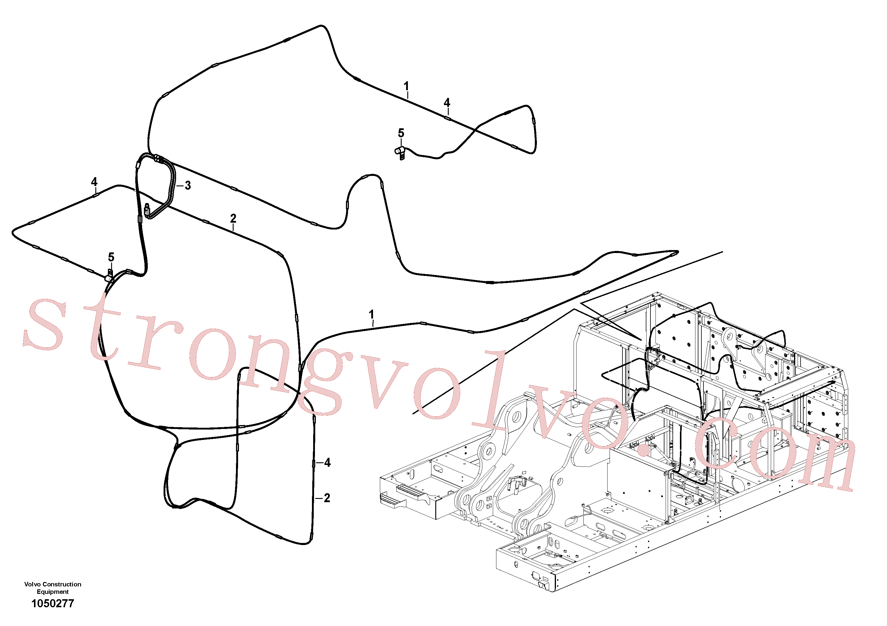 Volvo VOE14708549 Detector Volvo Acessórios para escavadeira