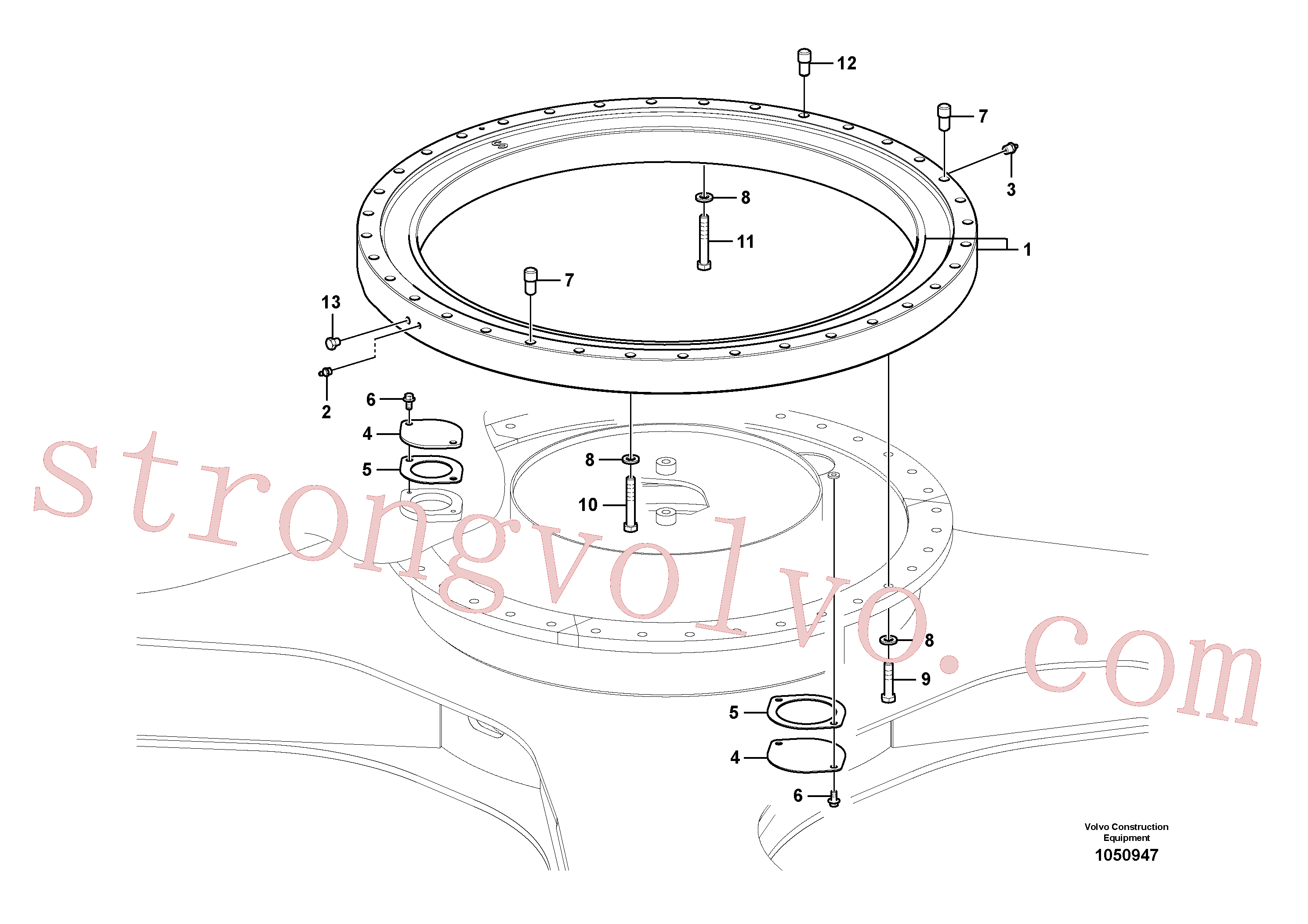 China Made VOE14883689 Niple Volvo Acessórios para escavadeira