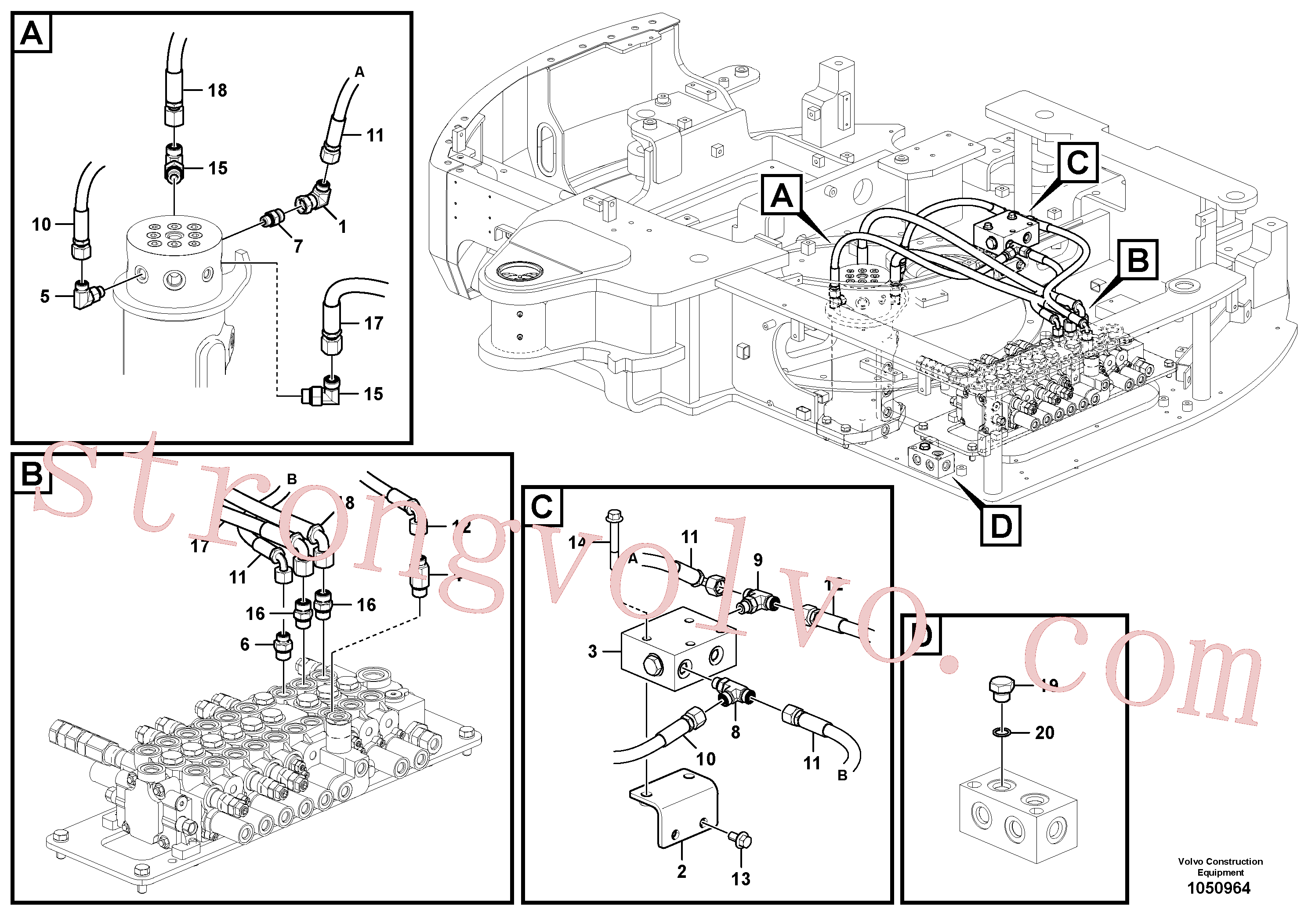 VOE15019610 Volvo(1050964 Montagem)