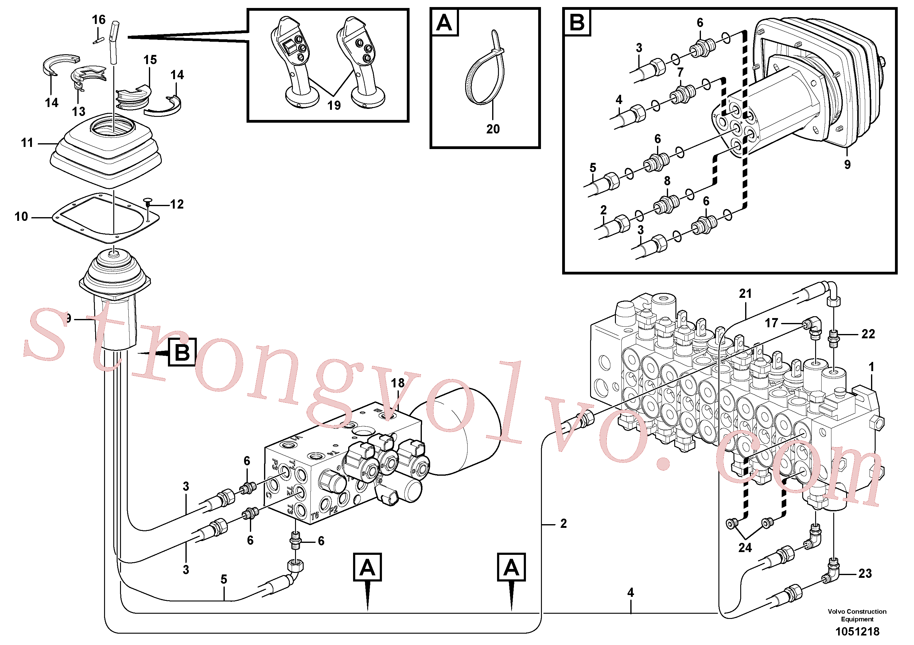 VOE11886687 Screw Volvo escavadeira