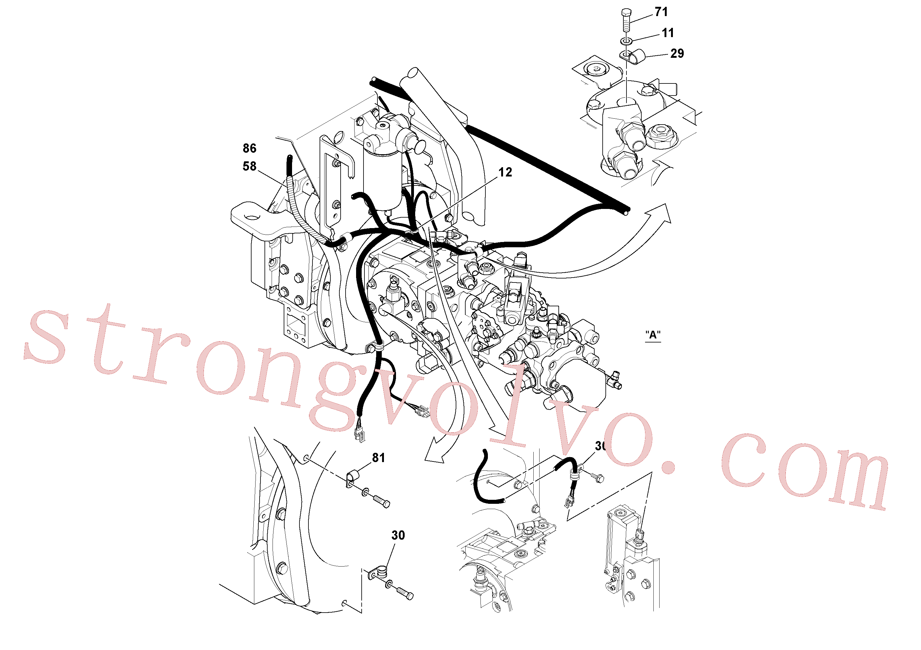 RM59661413 Volvo Instalação eléctrica(1051301 Montagem)
