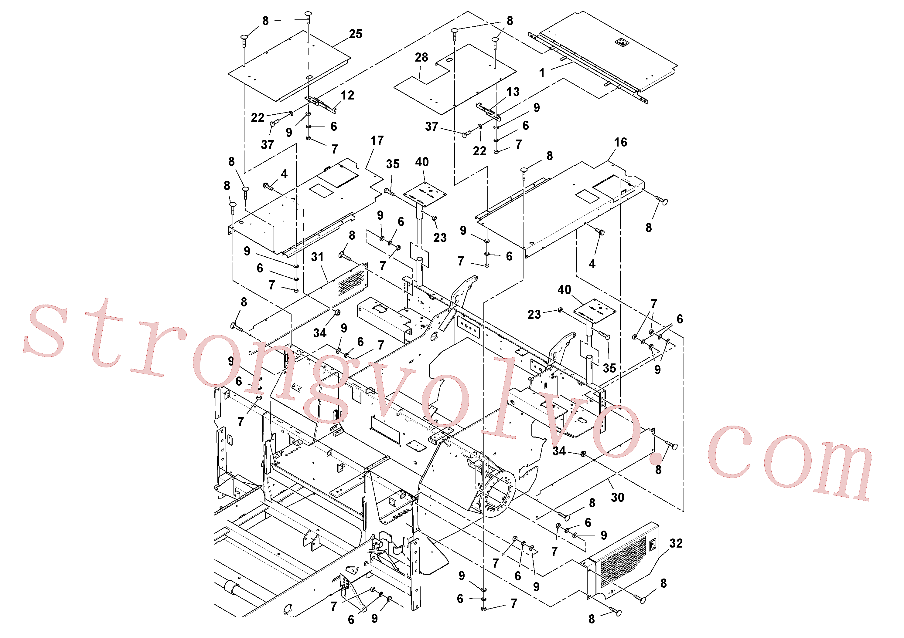 RM95922233 Volvo(1052056 Montagem)