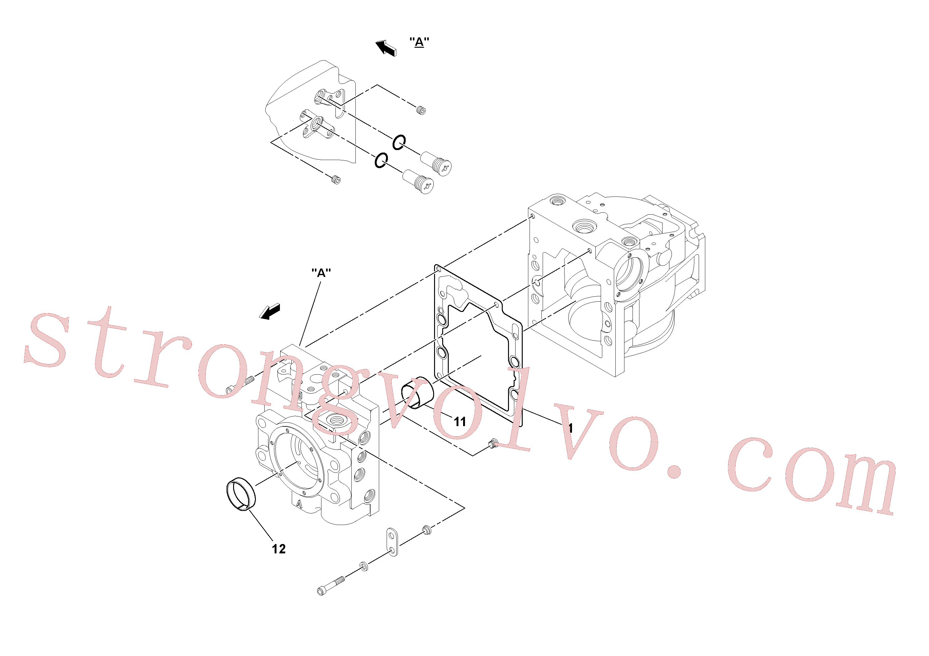 RM20929576 Volvo Bomba hidráulica(1052090 Montagem)