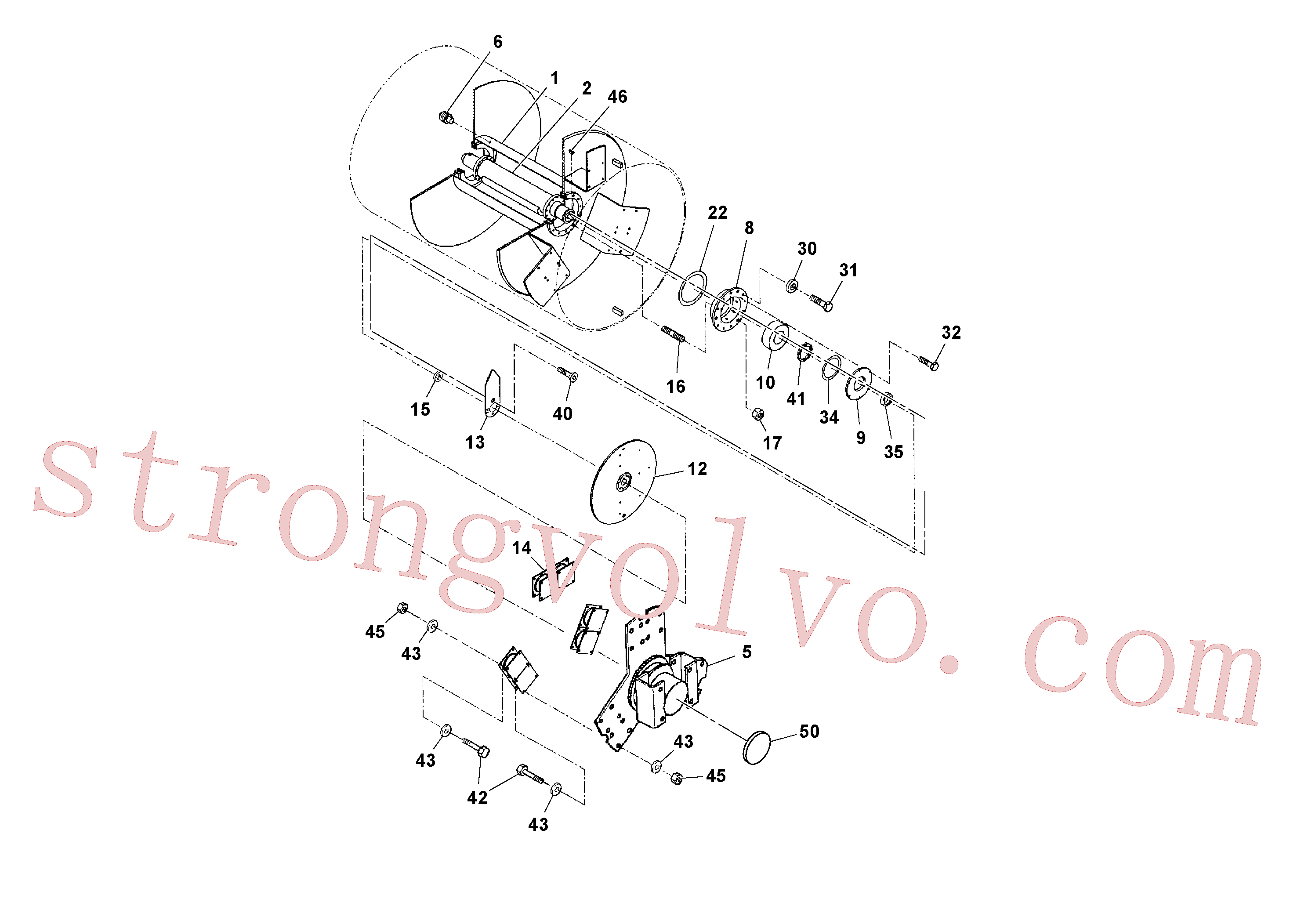 RM20922100 Volvo(1052546 Montagem)