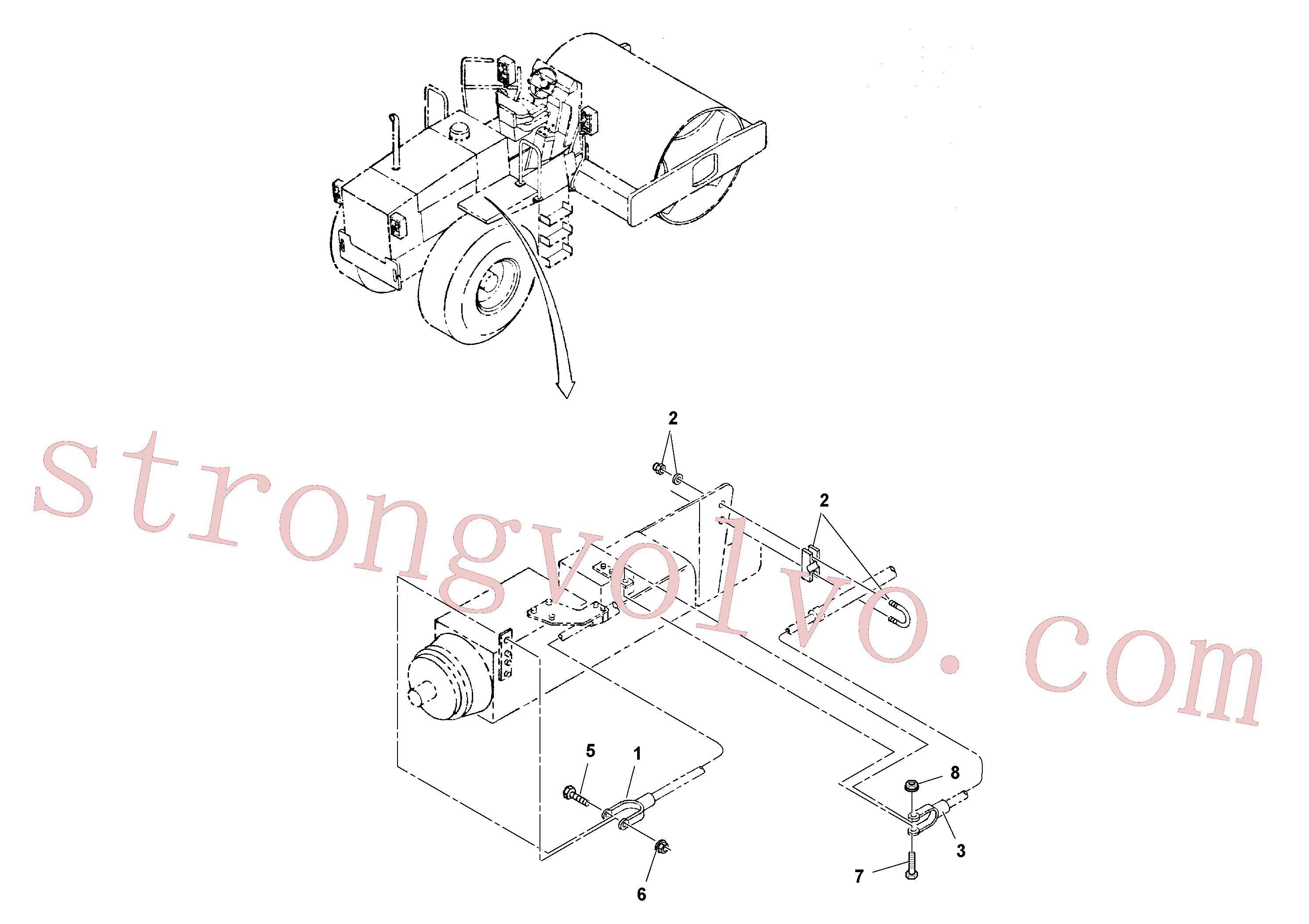 RM95860052 Volvo(1052682 Montagem)