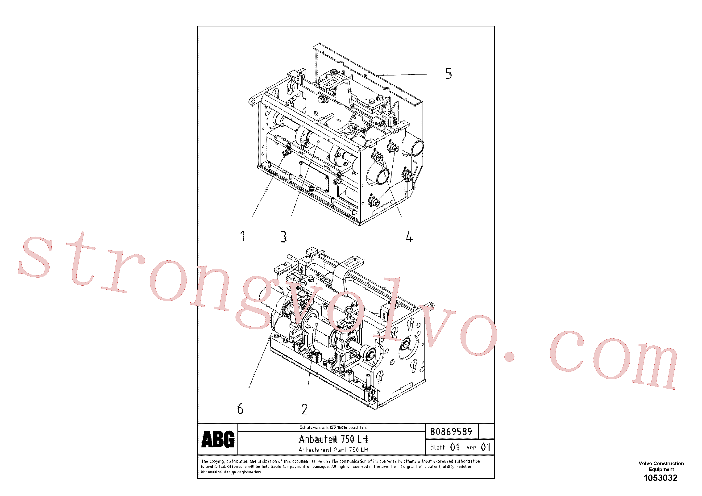 RM80707698 Volvo(1053032 Montagem)