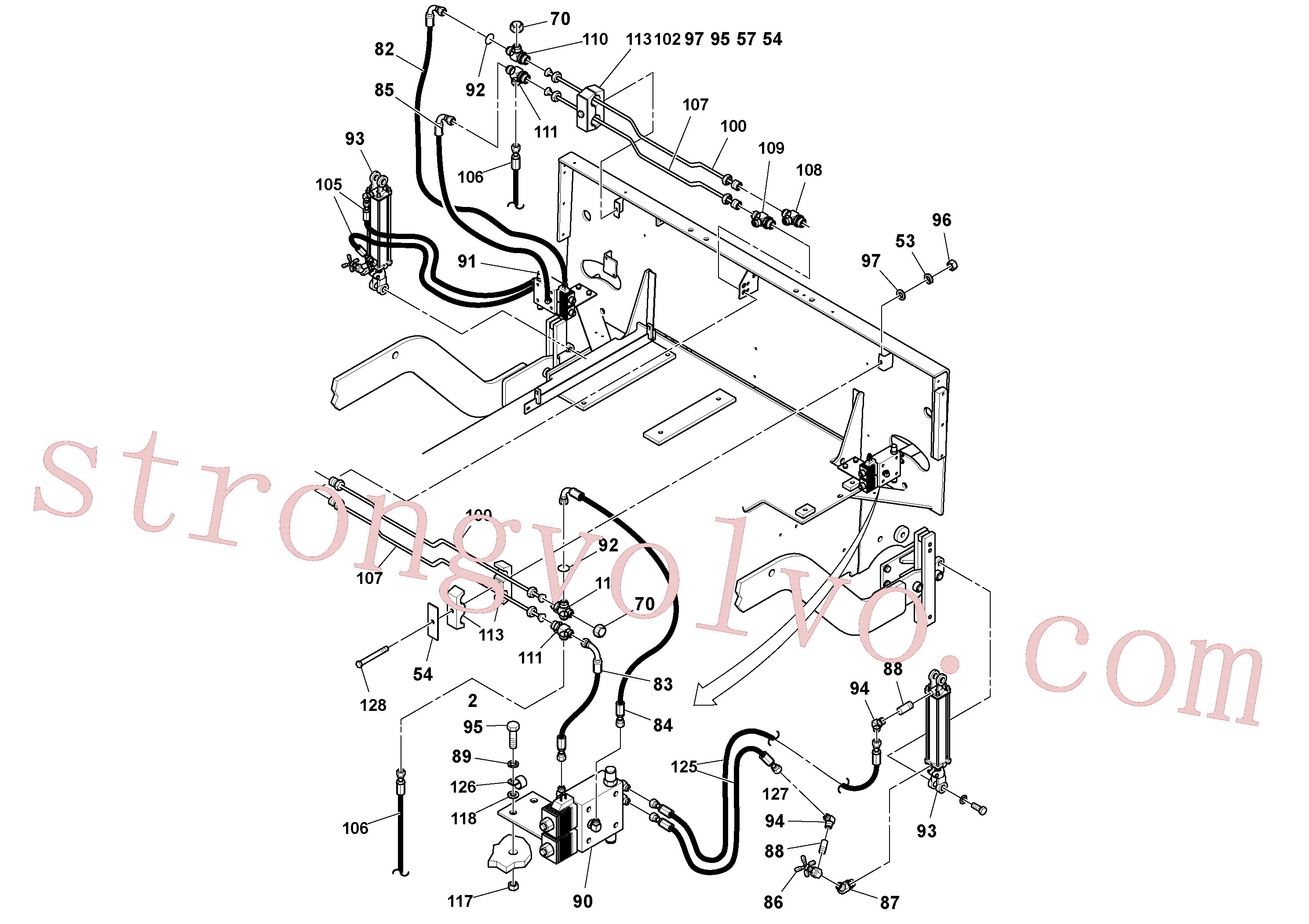 RM95929782 Volvo(1053342 Montagem)