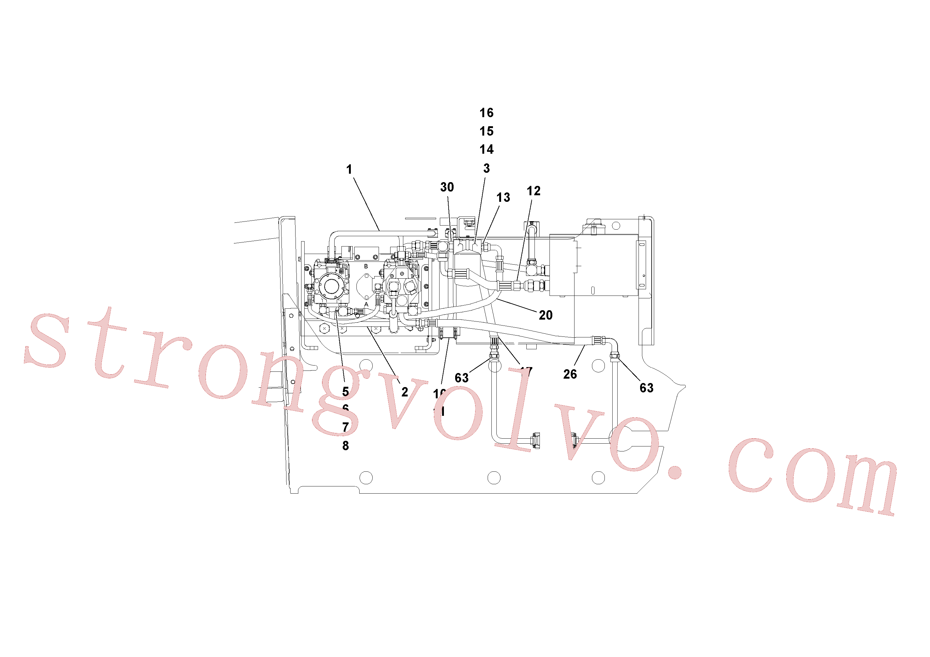 RM95935235 Volvo(1053355 Montagem)