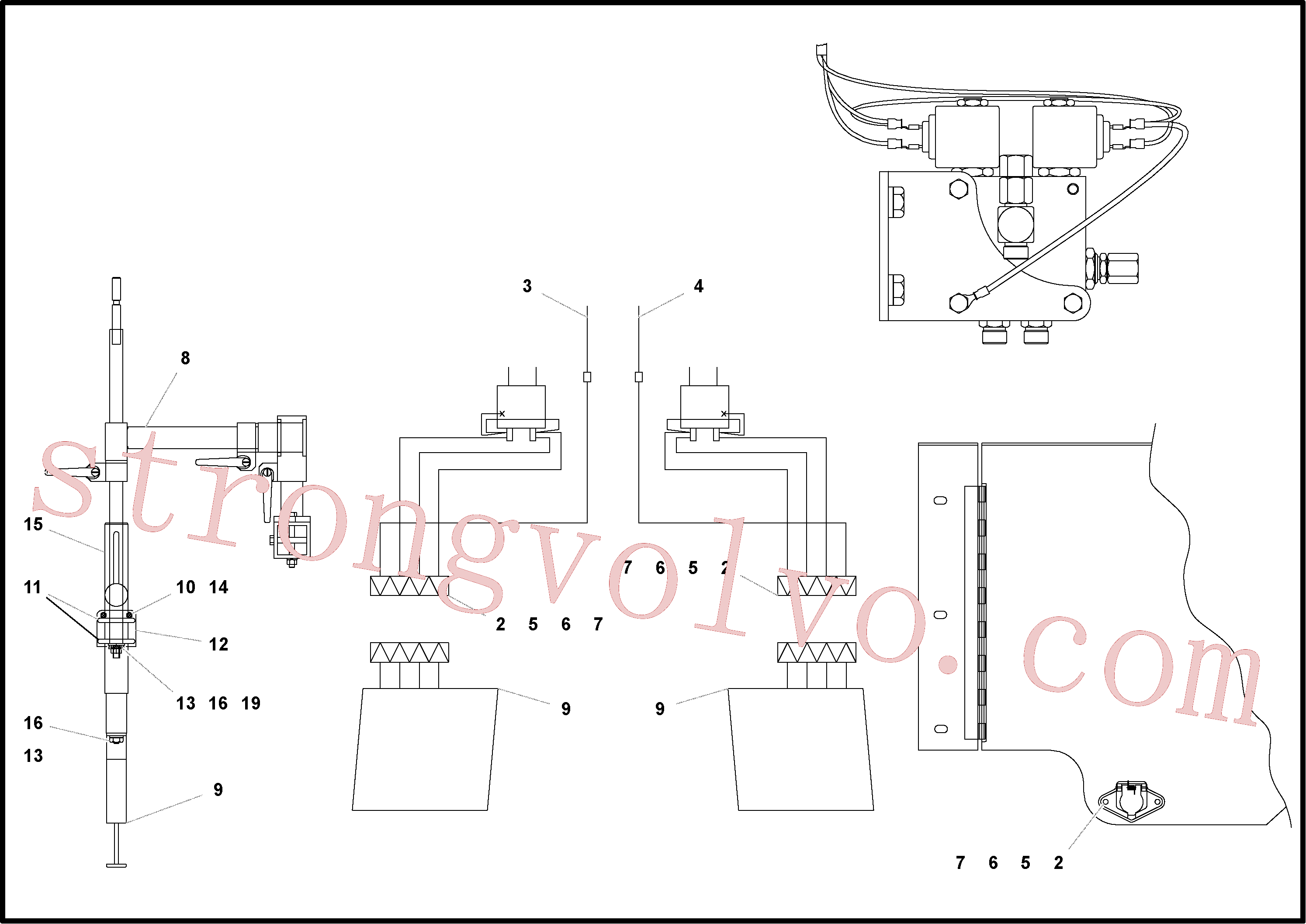 RM95971552 Volvo(1053384 Montagem)
