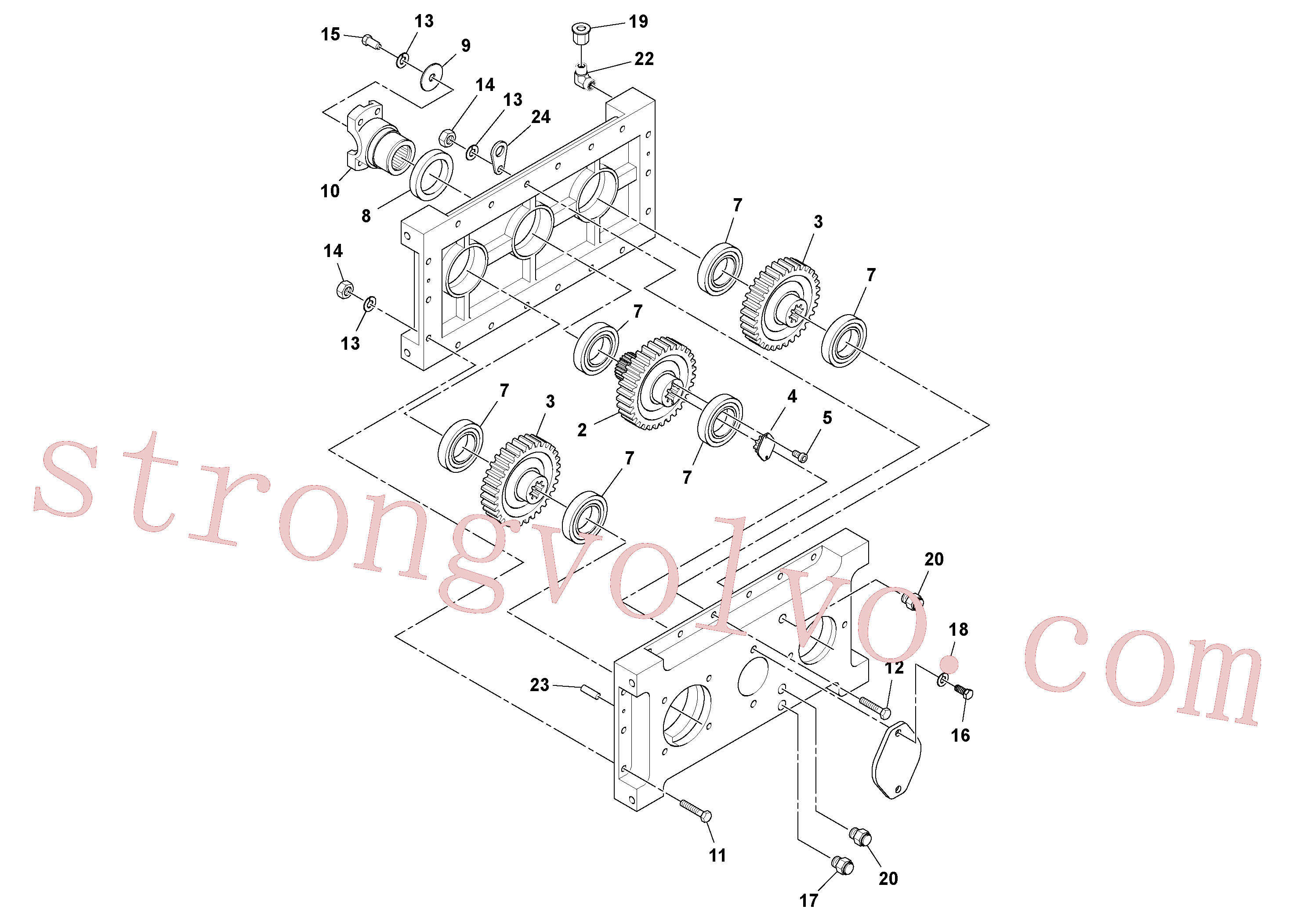 Volvo Montagem RM95920674 Parafuso sextavado Acessórios