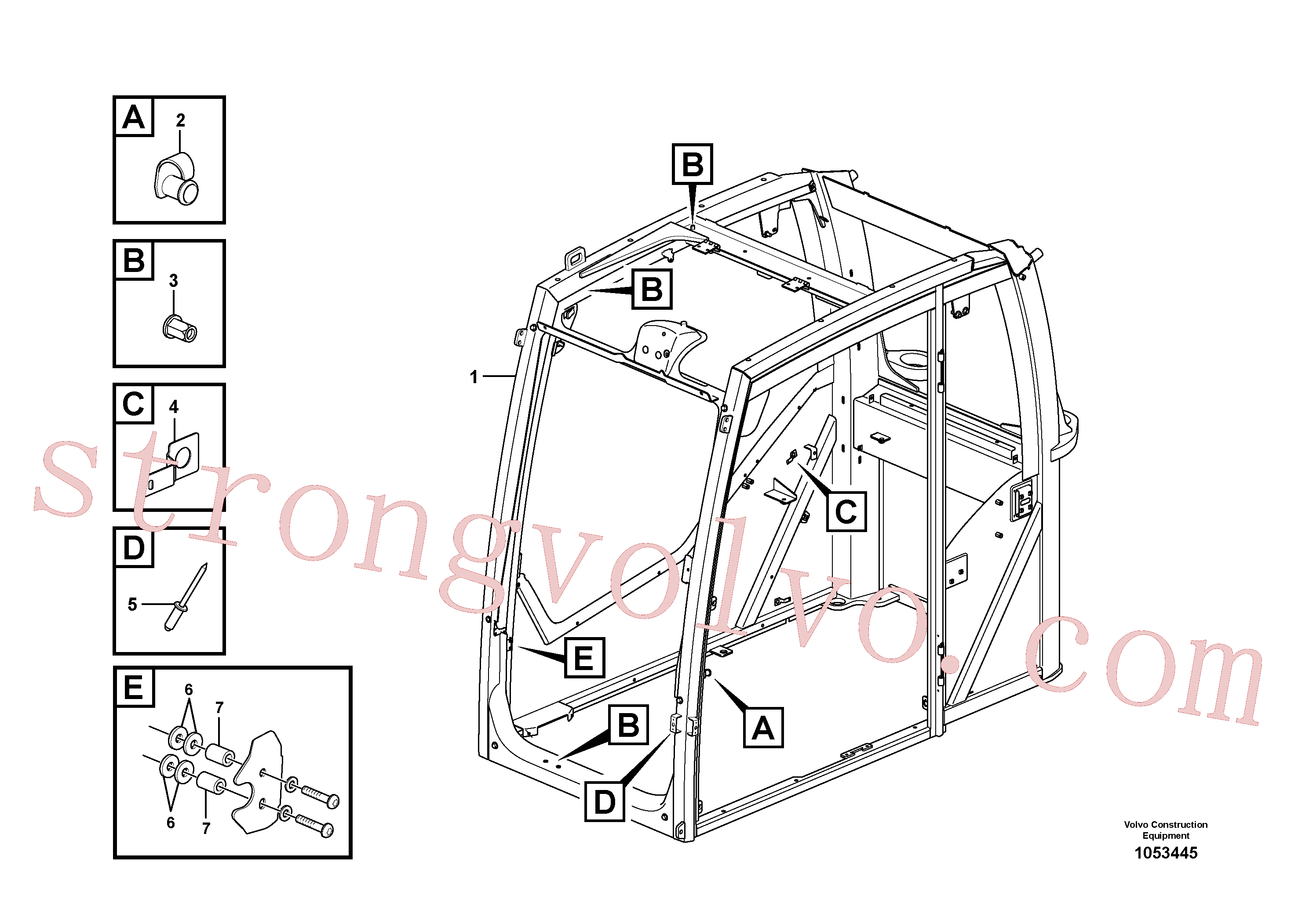 VOE981269 Volvo(1053445 Montagem)