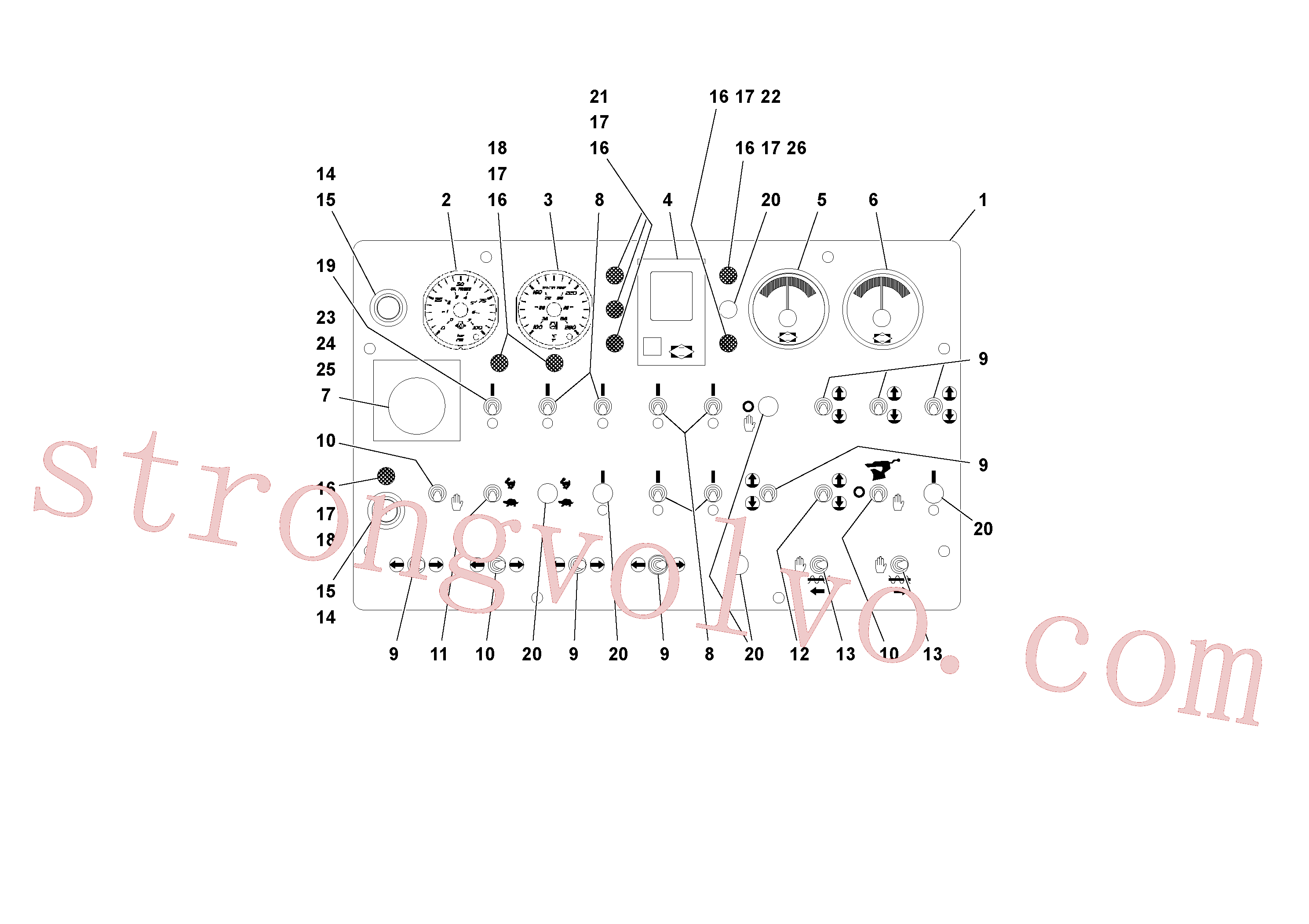 RM59108100 Volvo(1053505 Montagem)