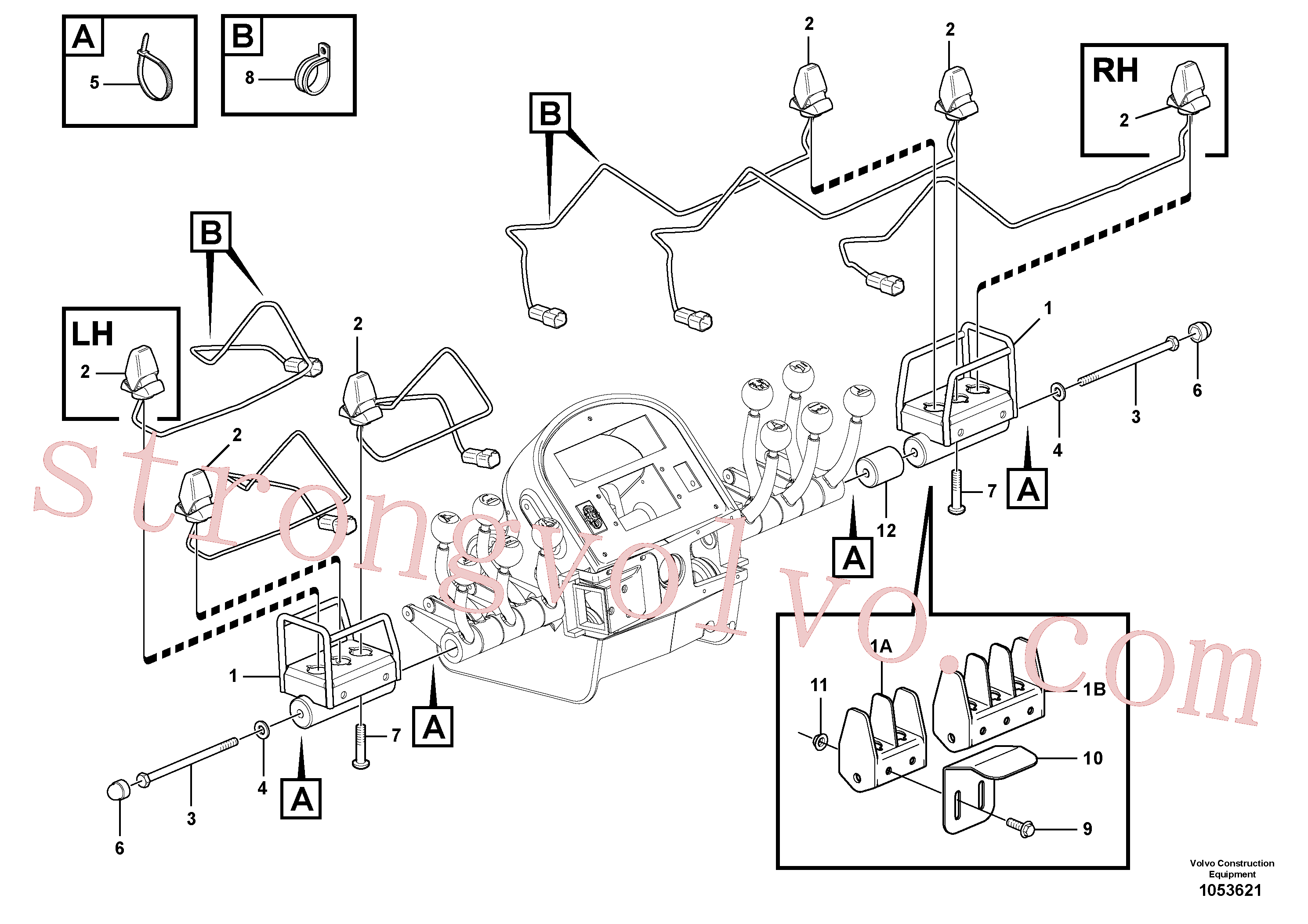 VOE13965188 Volvo Comandos - auxiliares(1053621 Montagem)