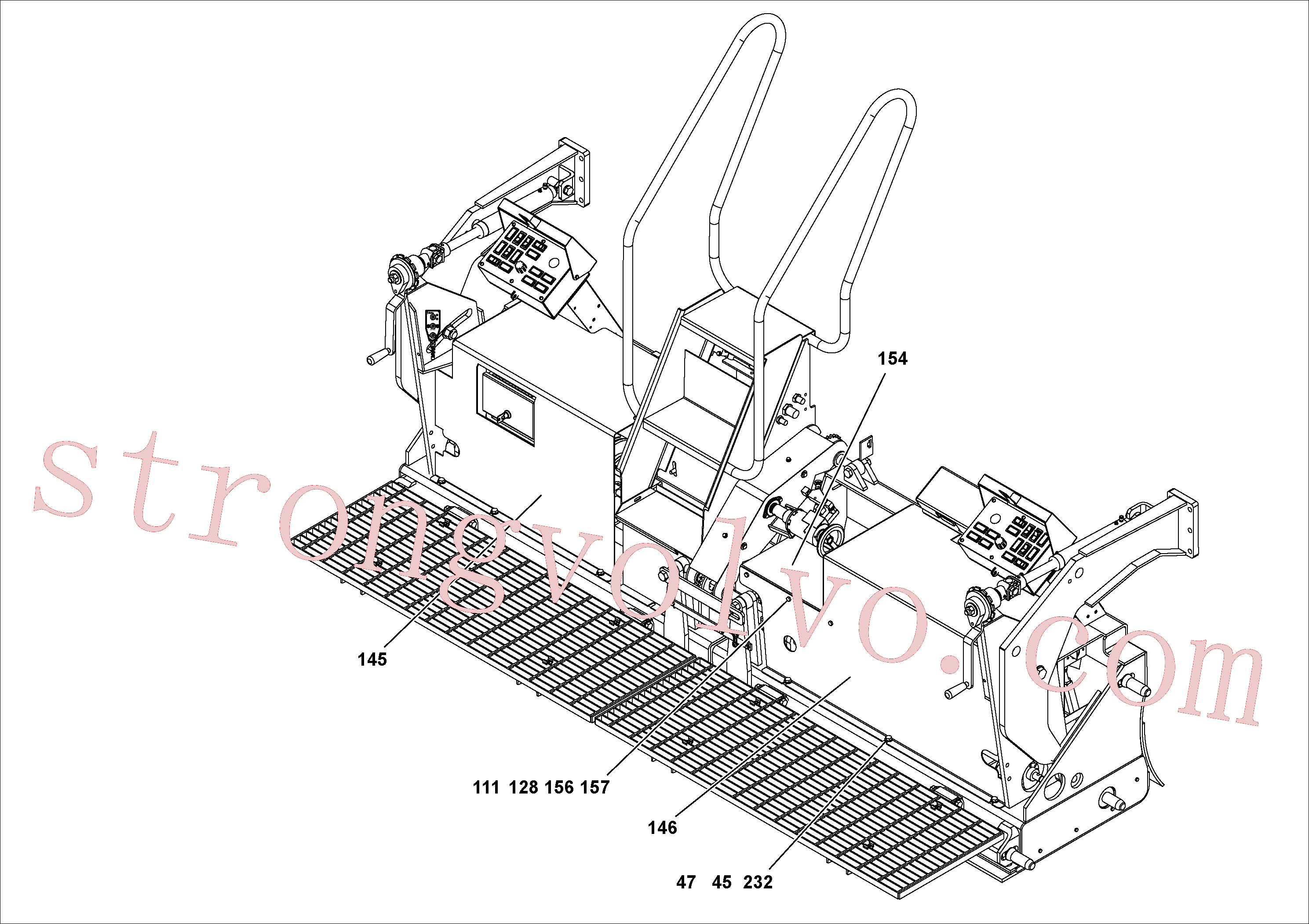 China Made RM20319489 Insulating compound Volvo Acessórios para escavadeira