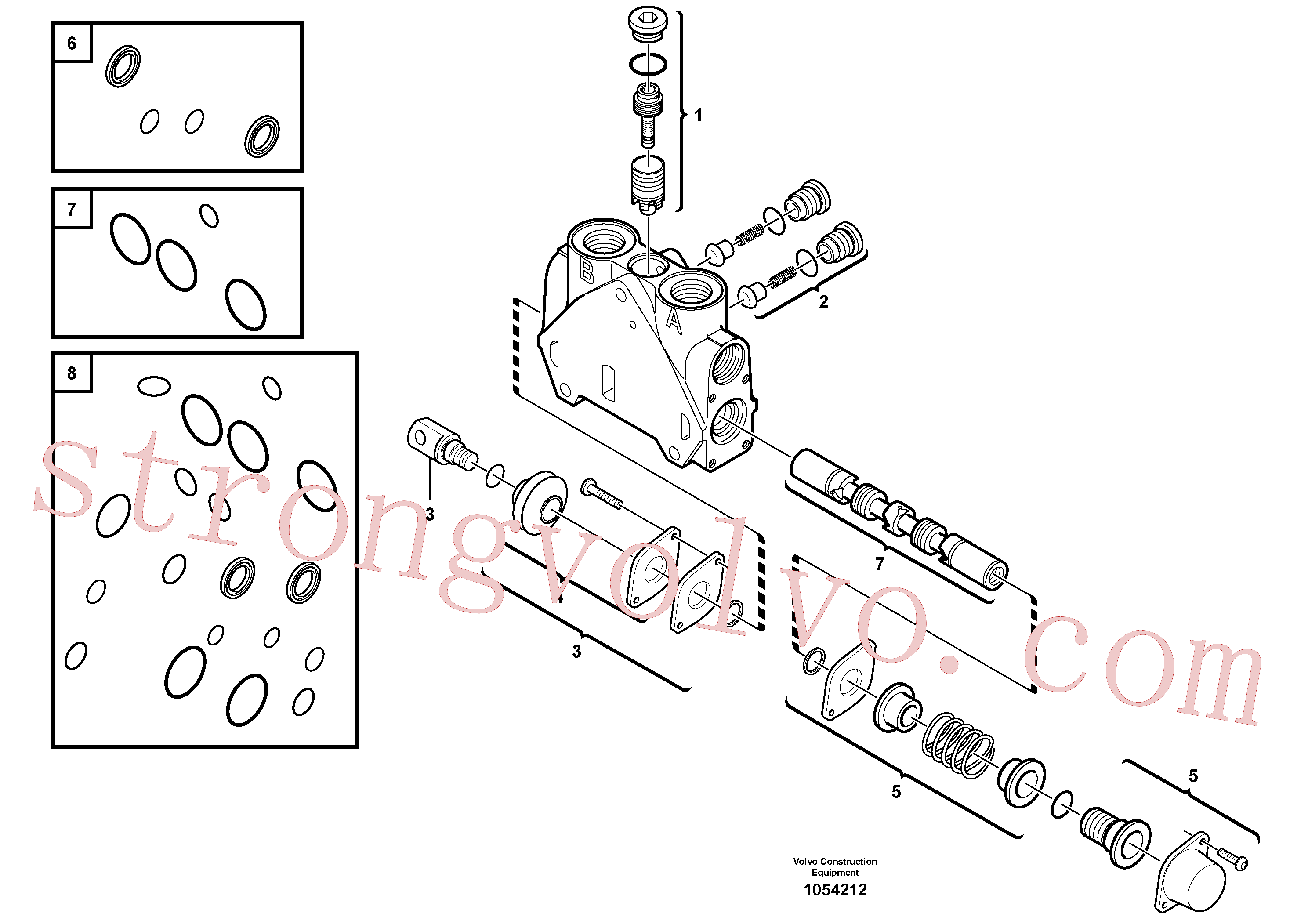 Atacado VOE11988526 Regulador de pressão Volvo escavadeira