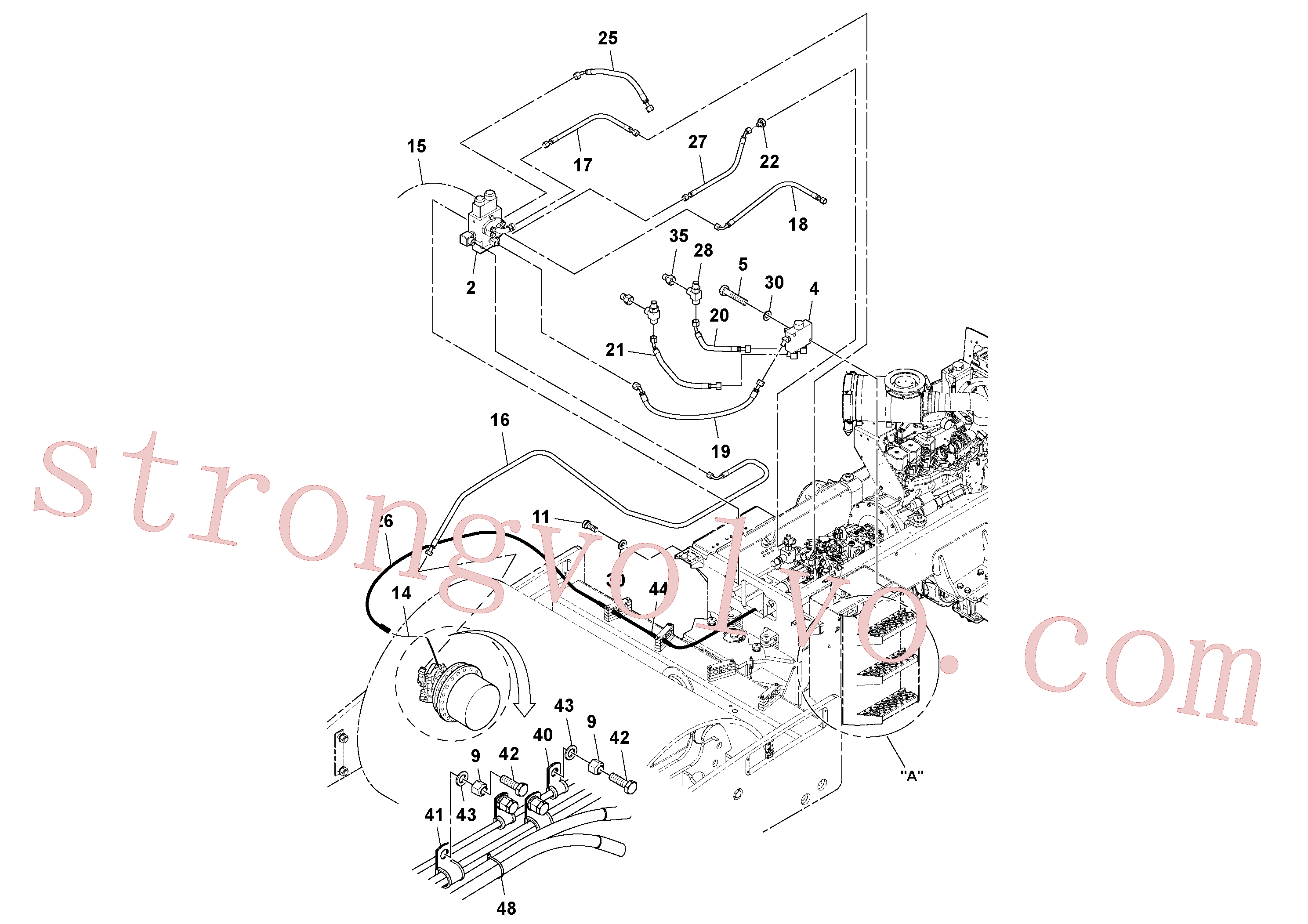 RM13207899 Volvo Instalação de sistema de melhoria da tracção, Instalação de melhoria da tracção(1054293 Montagem)