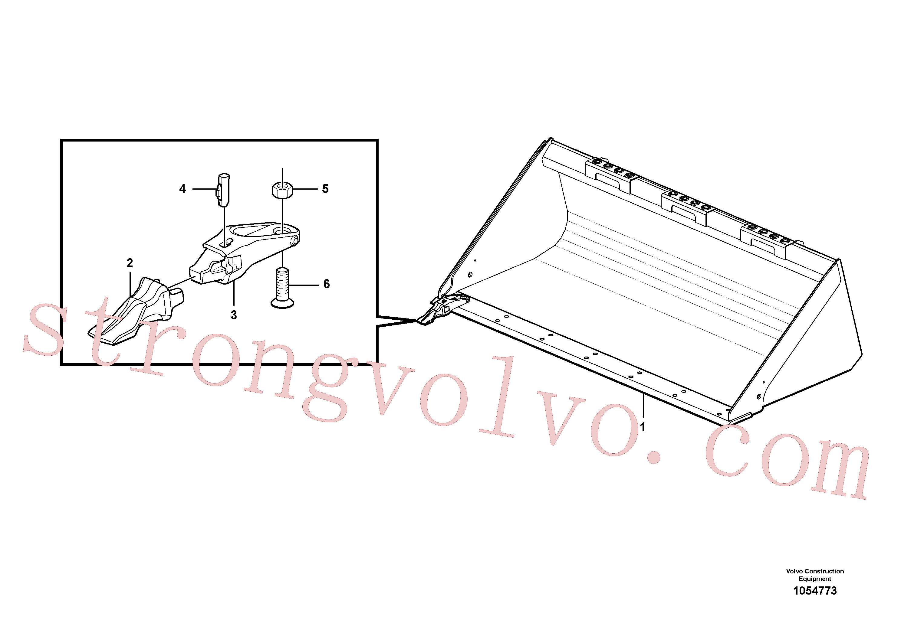 VOE15603429 Volvo(1054773 Montagem)