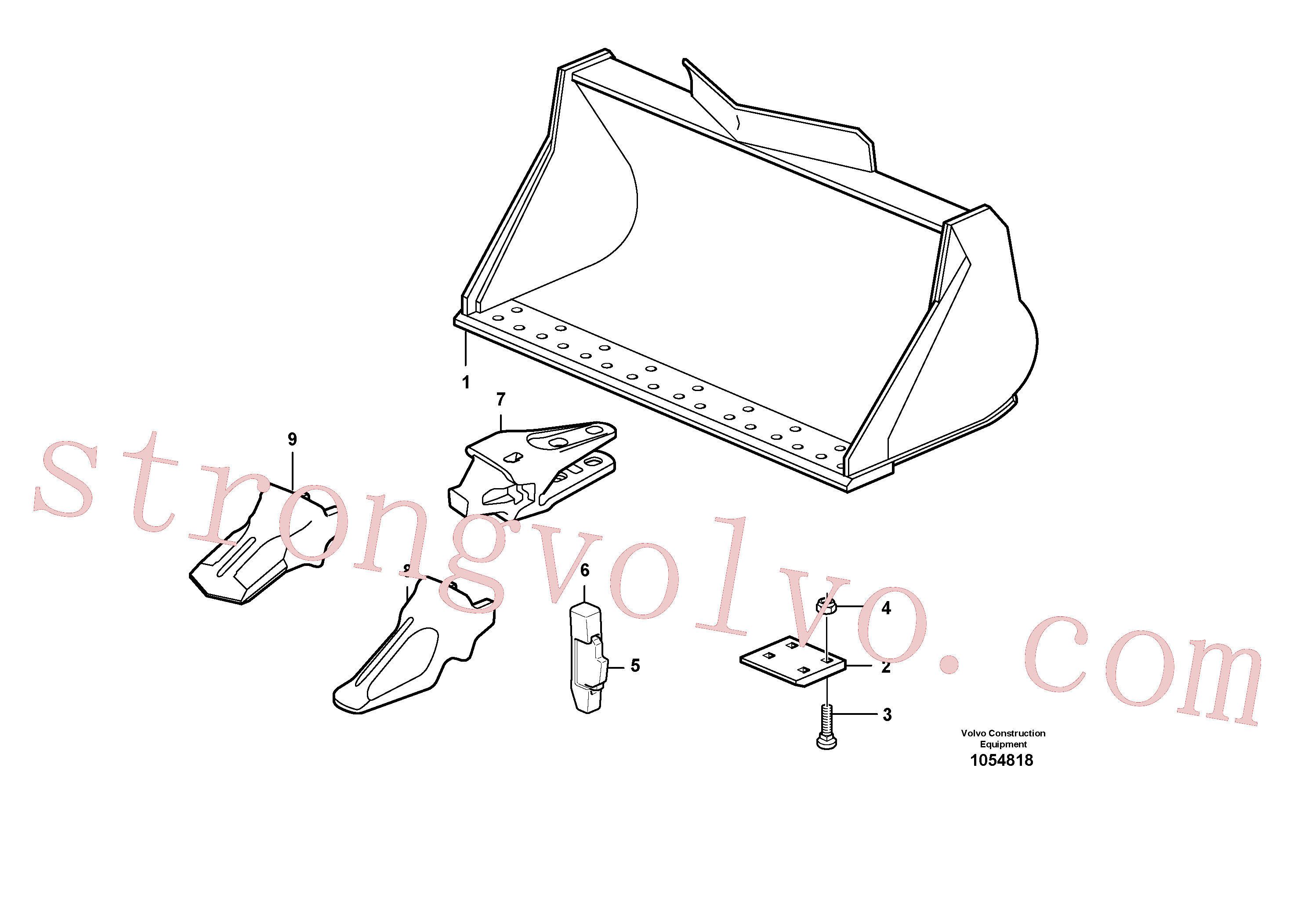 VOE4857423 Volvo(1054818 Montagem)