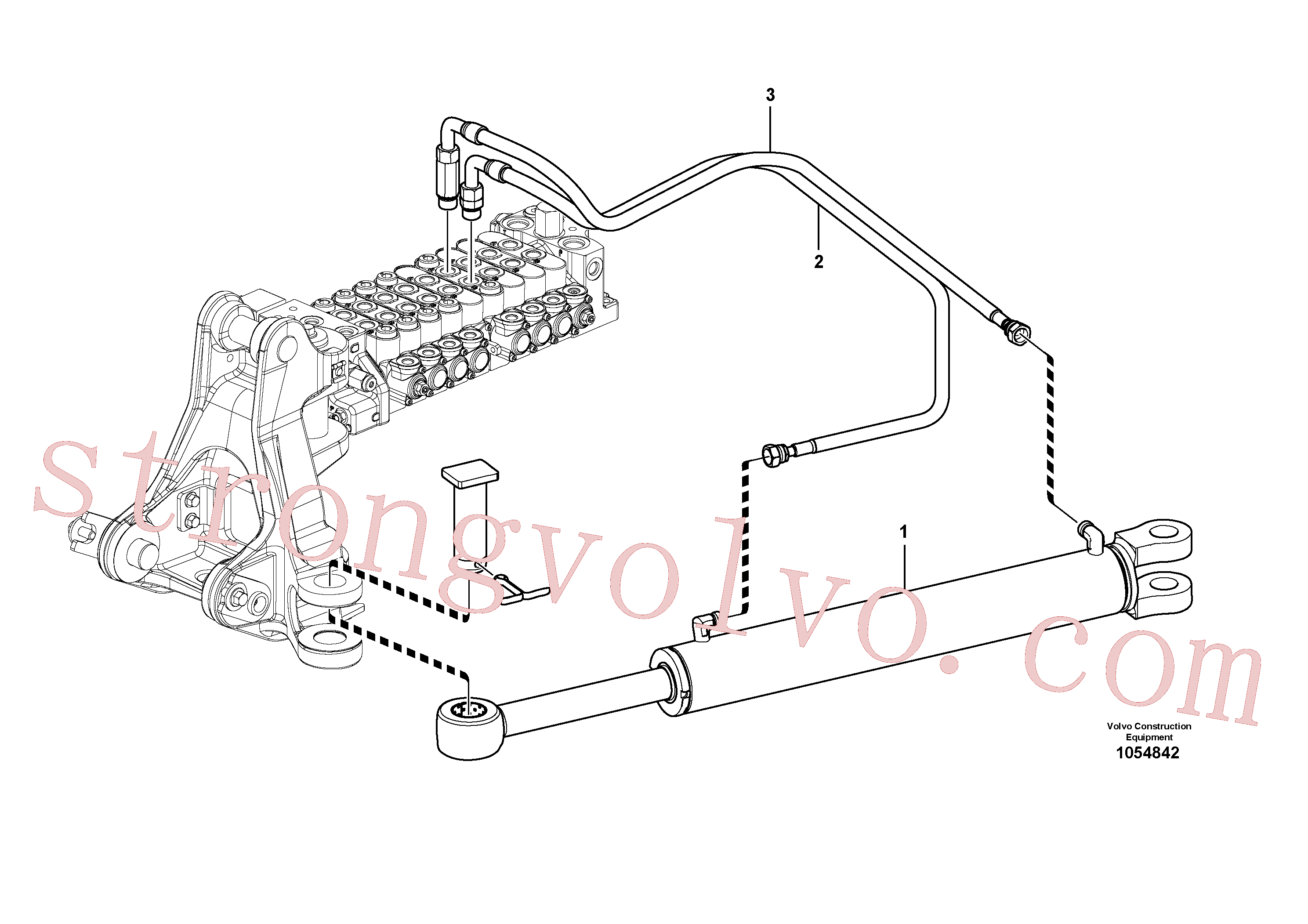 China Made VOE15677104 Eternity/2 Volvo Acessórios para escavadeira