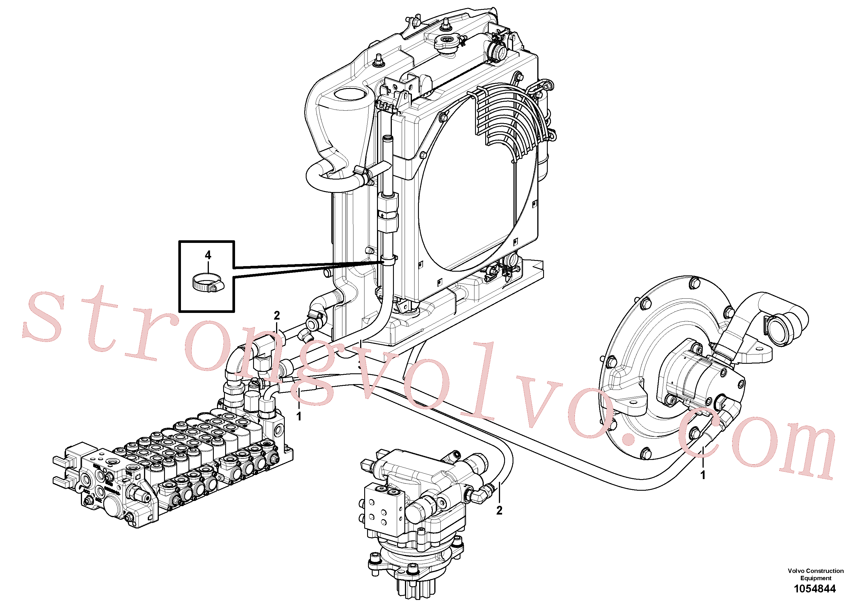 Volvo Acessórios para escavadeira VOE15634805 Rockmaster/1SC Acessórios