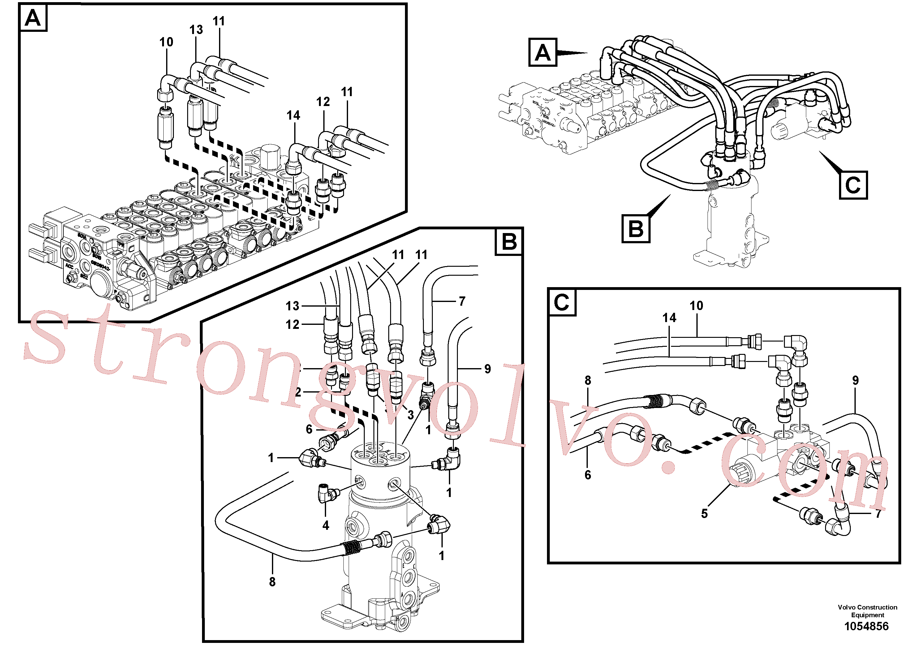 VOE15042439 Volvo(1054856 Montagem)