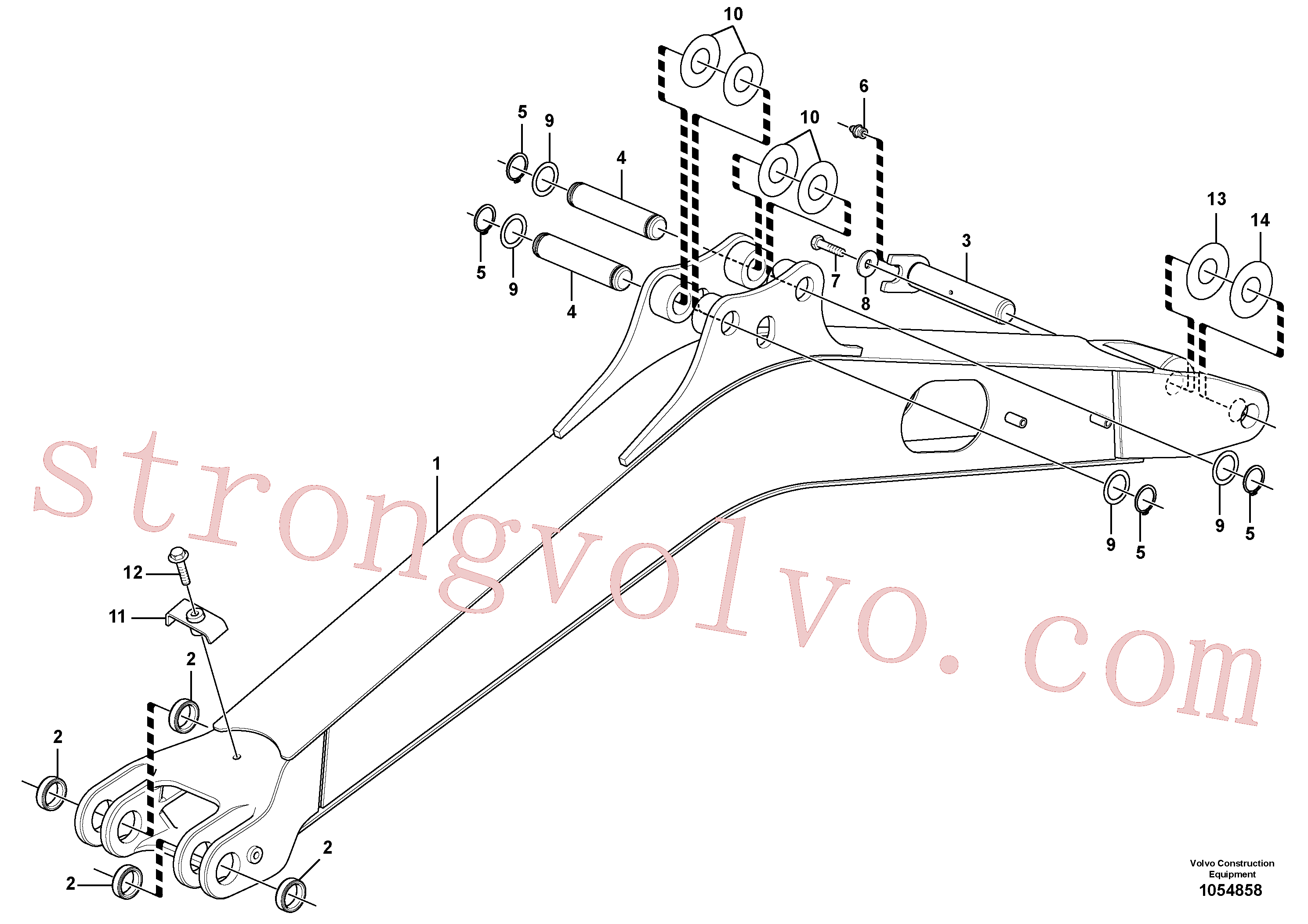 VOE997435 Volvo Lança(1054858 Montagem)