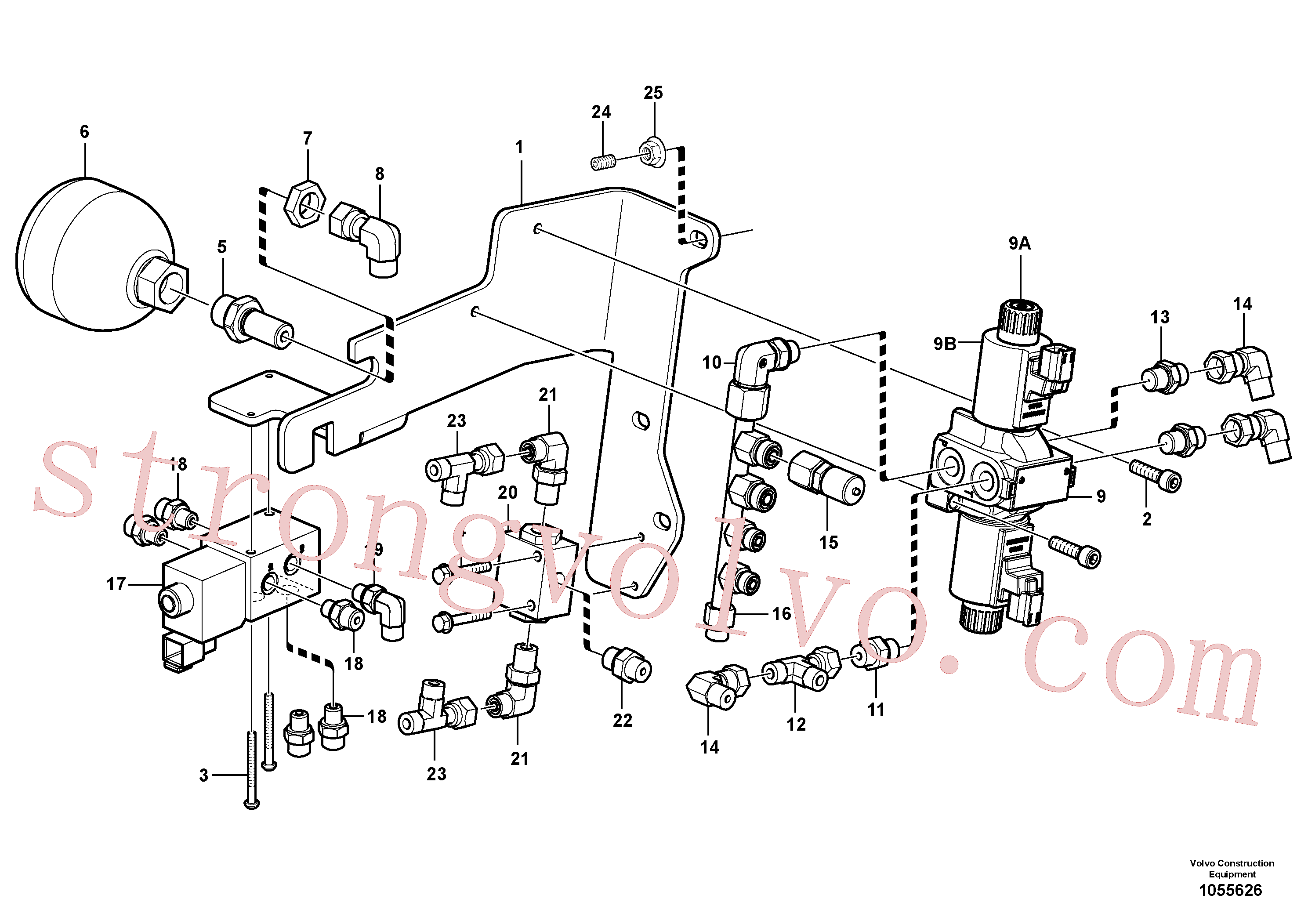 VOE969440 Volvo(1055626 Montagem)