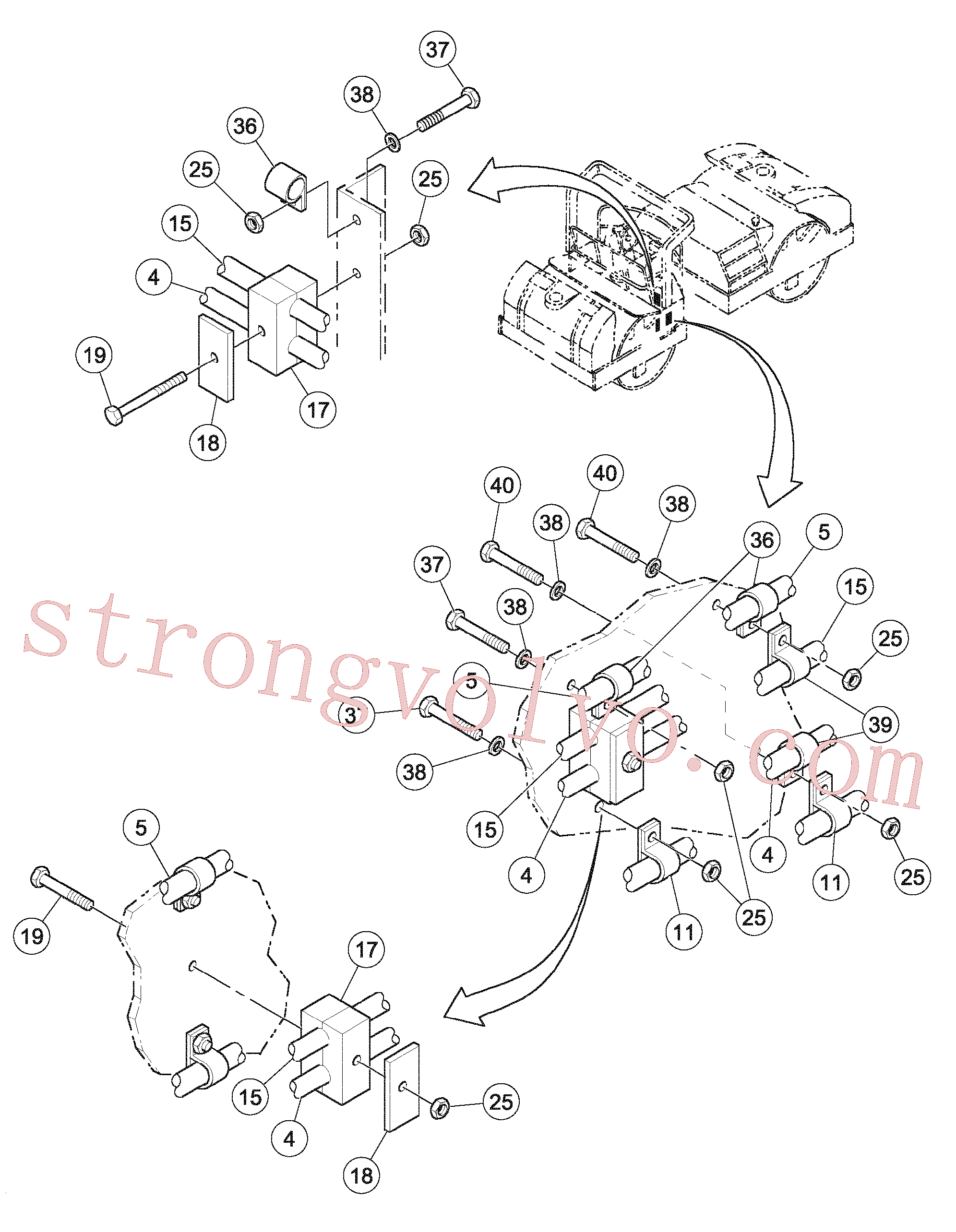 RM95922233 Volvo(1056083 Montagem)