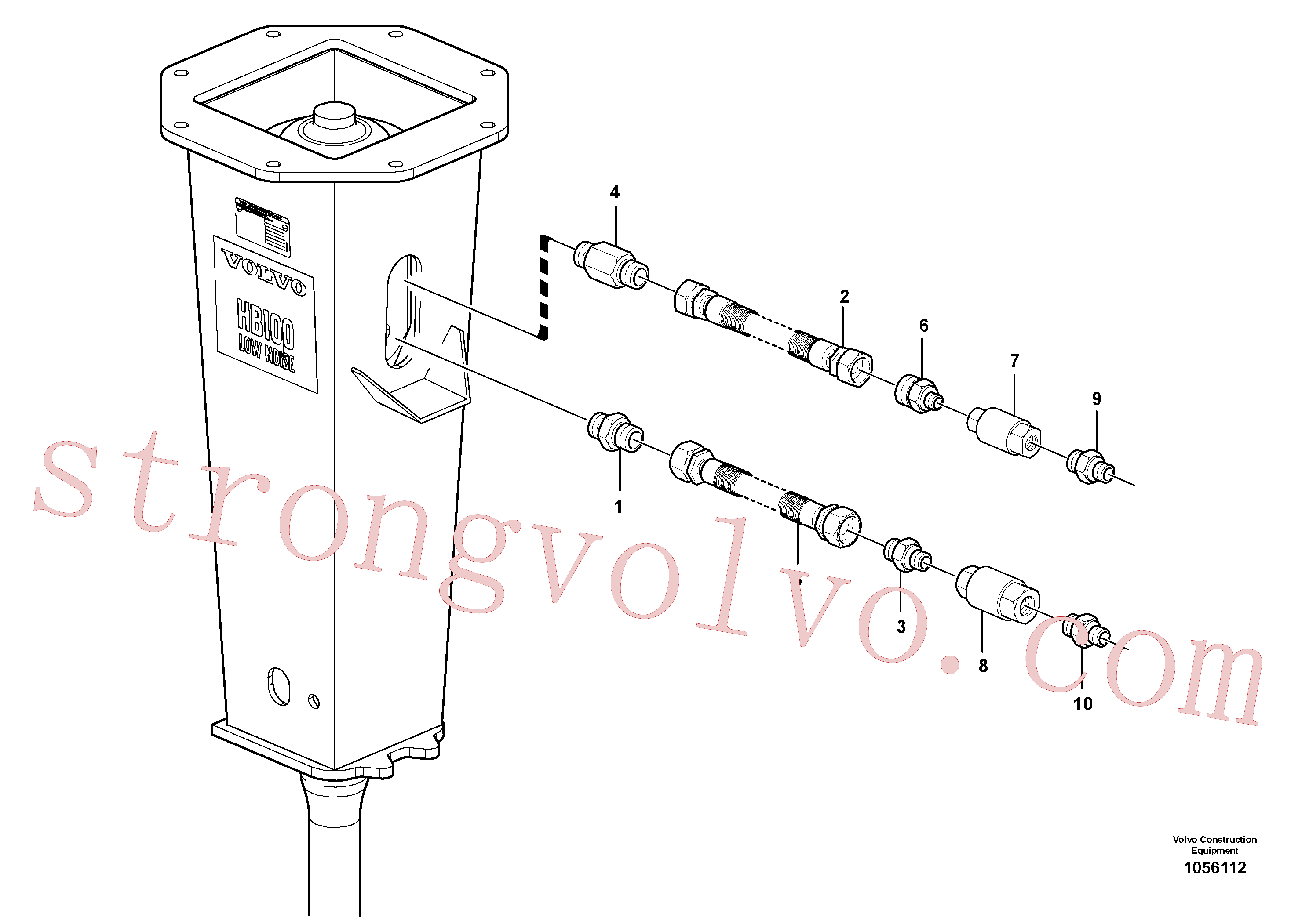 PJ7416963 Volvo Martelo(1056112 Montagem)