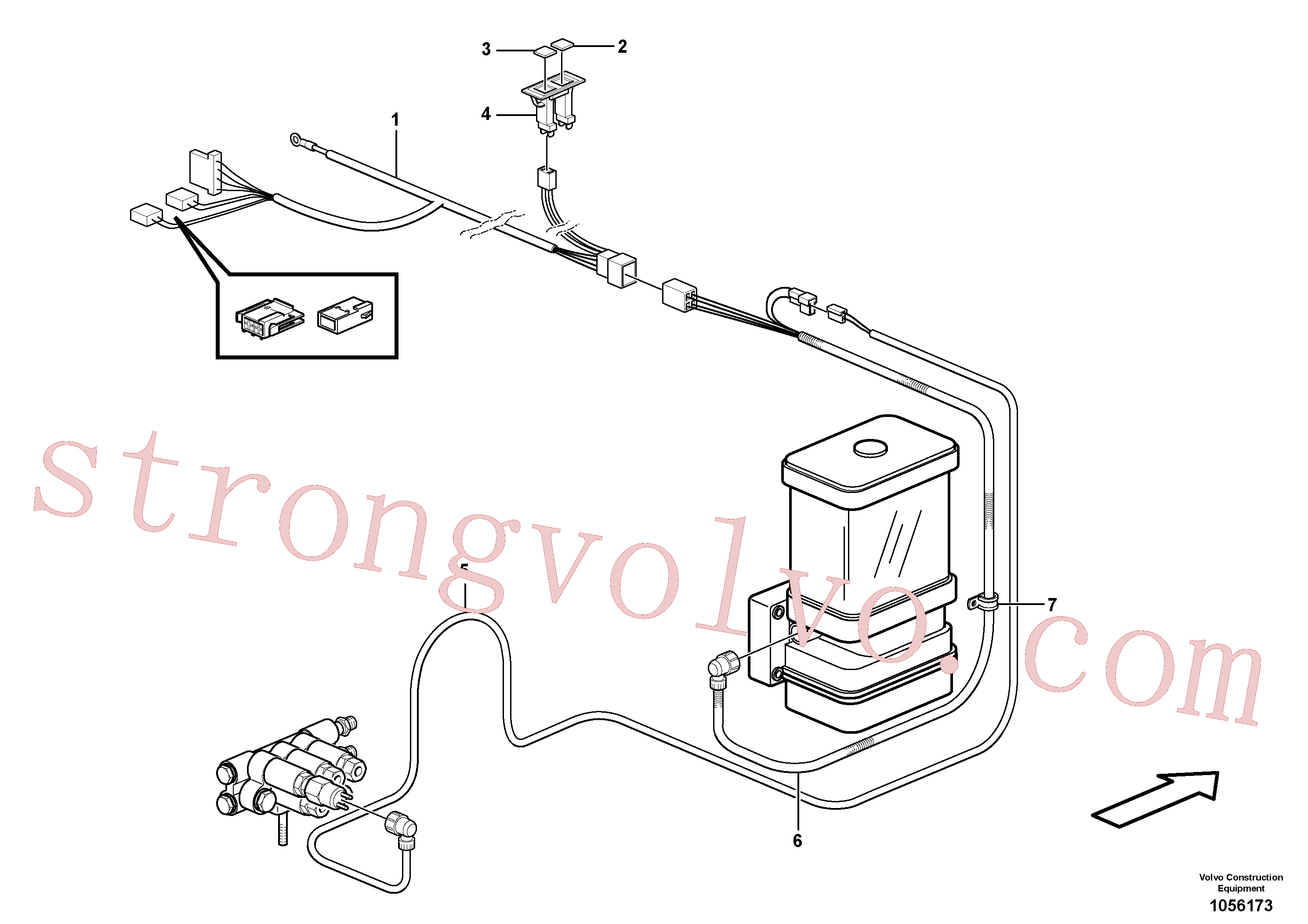 Volvo Acessórios para escavadeira VOE4803465 Lâmpada de controle Acessórios