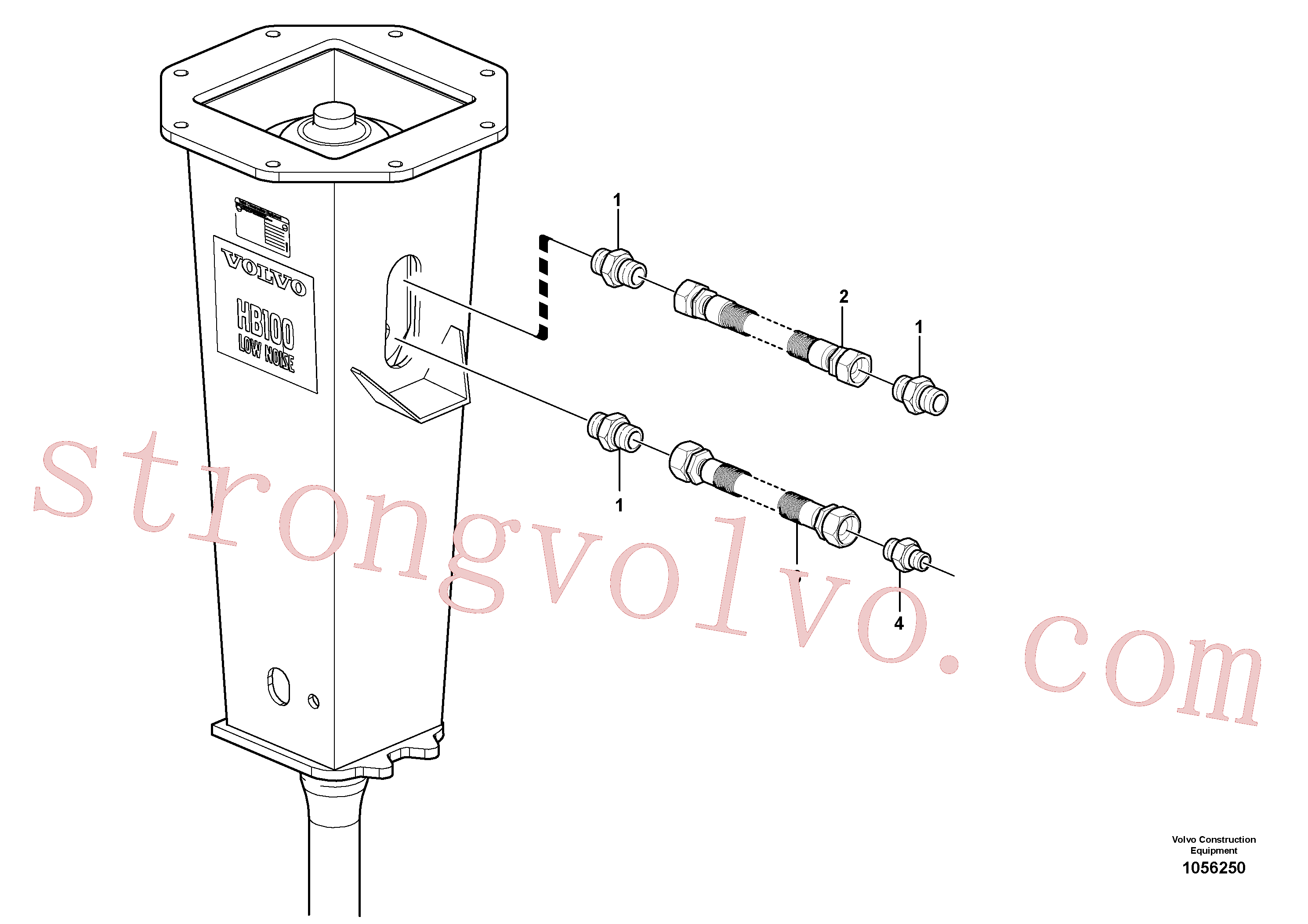 PJ7416962 Volvo Martelo(1056250 Montagem)