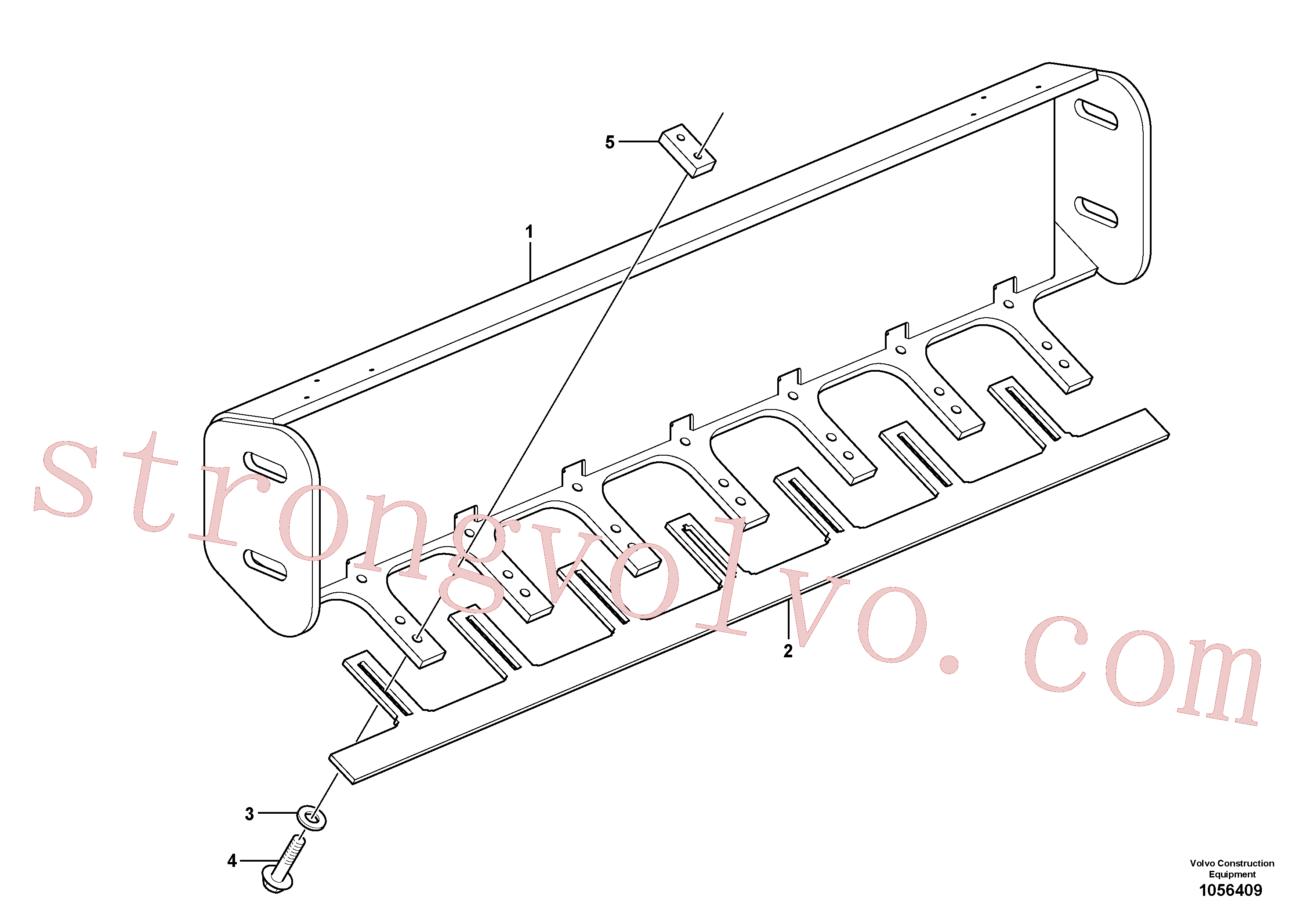 RM59565044 Volvo Instalação de raspador(1056409 Montagem)