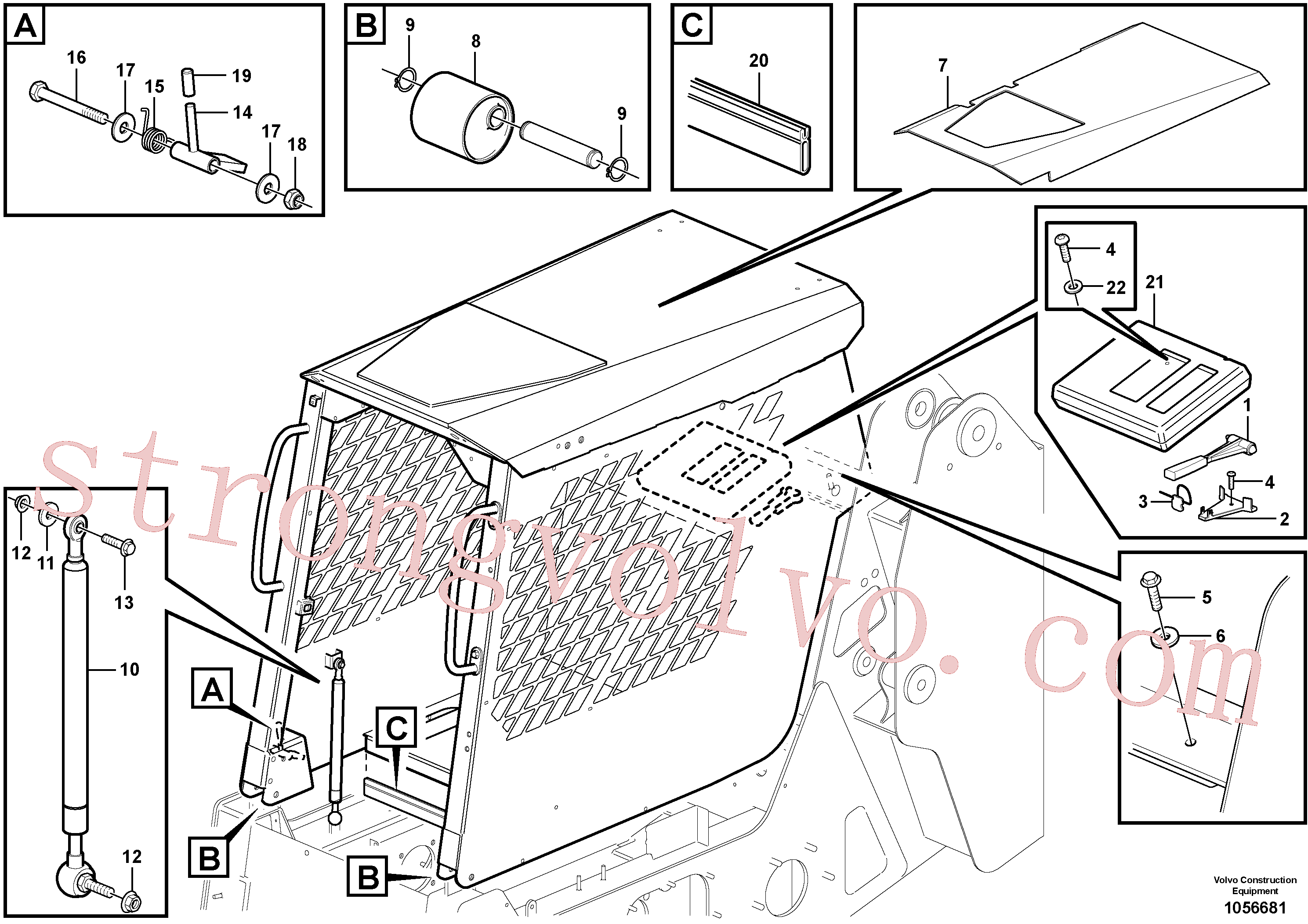 VOE13955572 Volvo(1056681 Montagem)