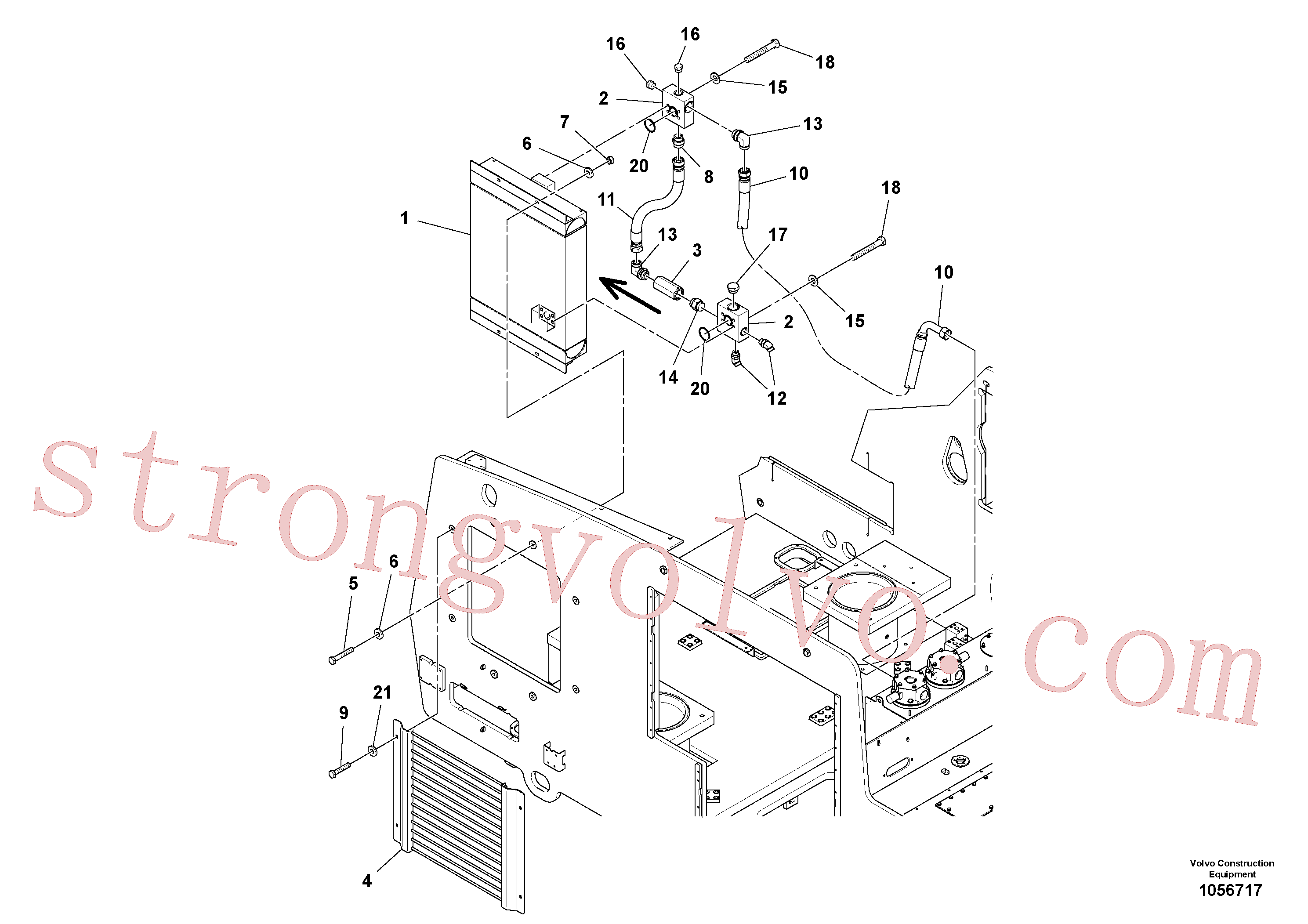 RM96704317 Volvo(1056717 Montagem)