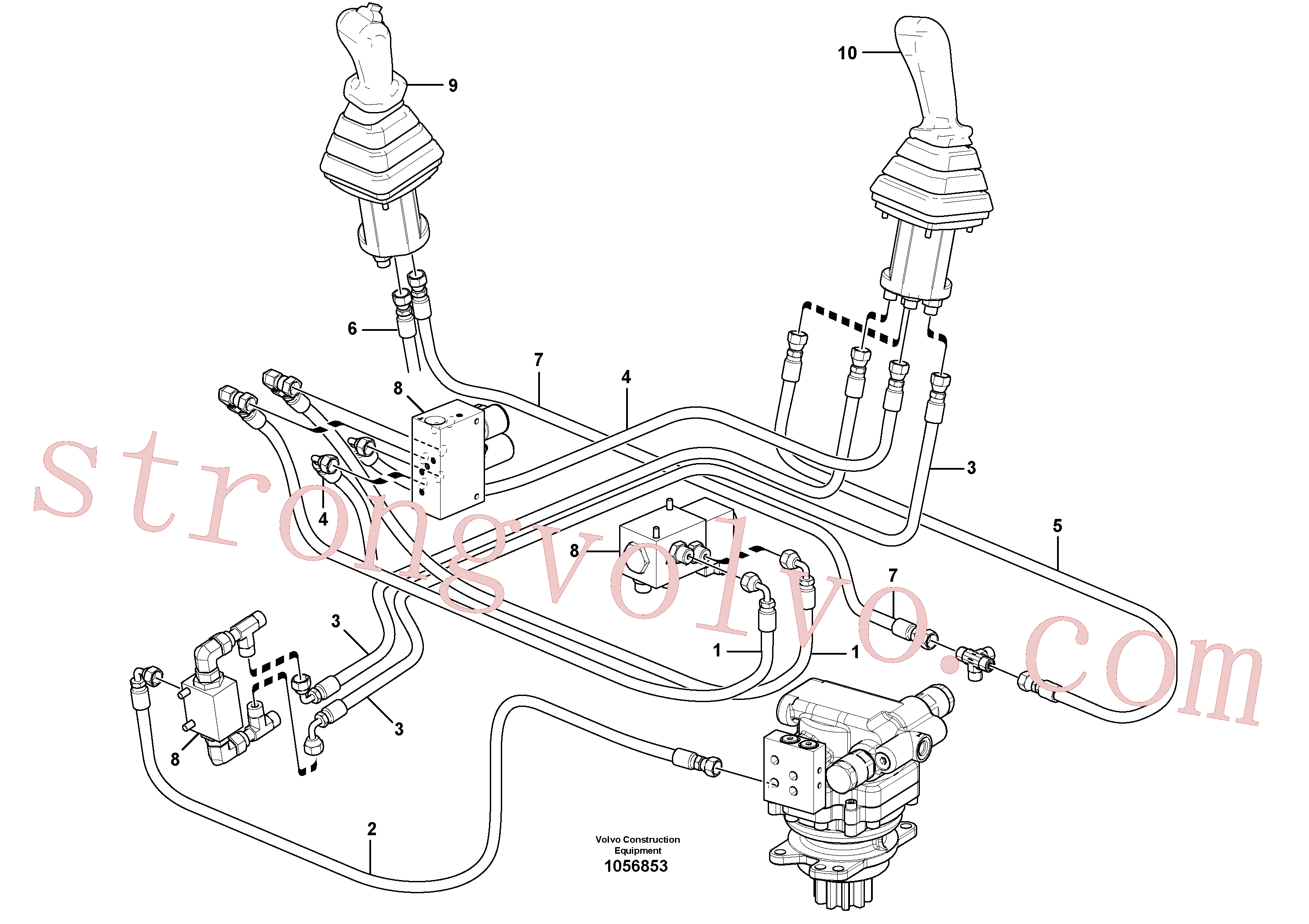 Volvo Acessórios para escavadeira VOE936290 Pilot Acessórios