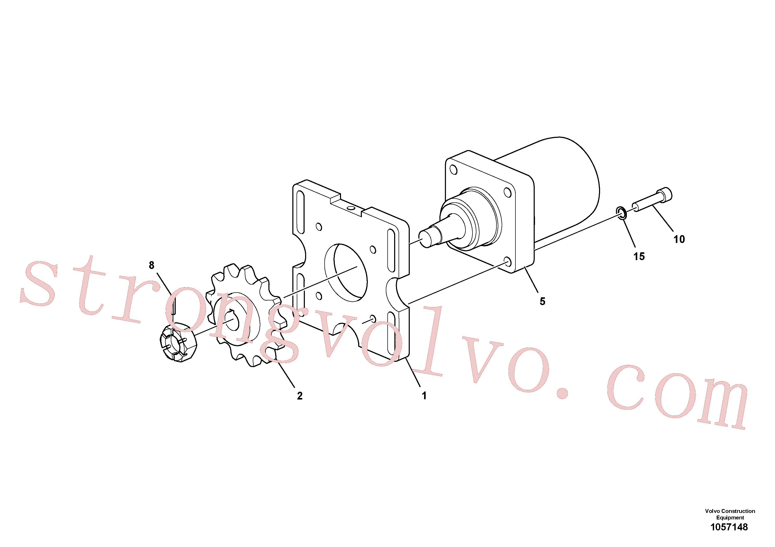 RM14215867 Volvo Conjunto da transmissão(1057148 Montagem)