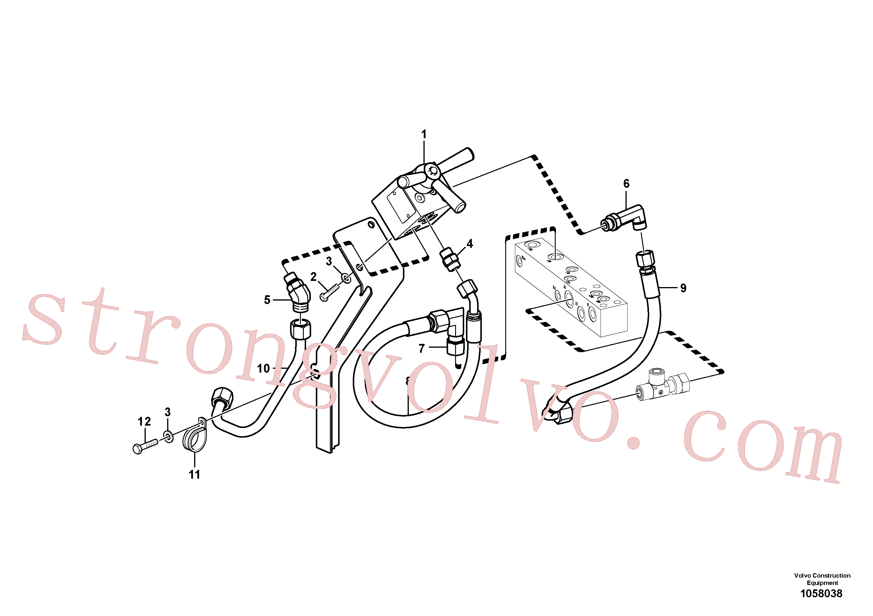 VOE936610 Volvo(1058038 Montagem)