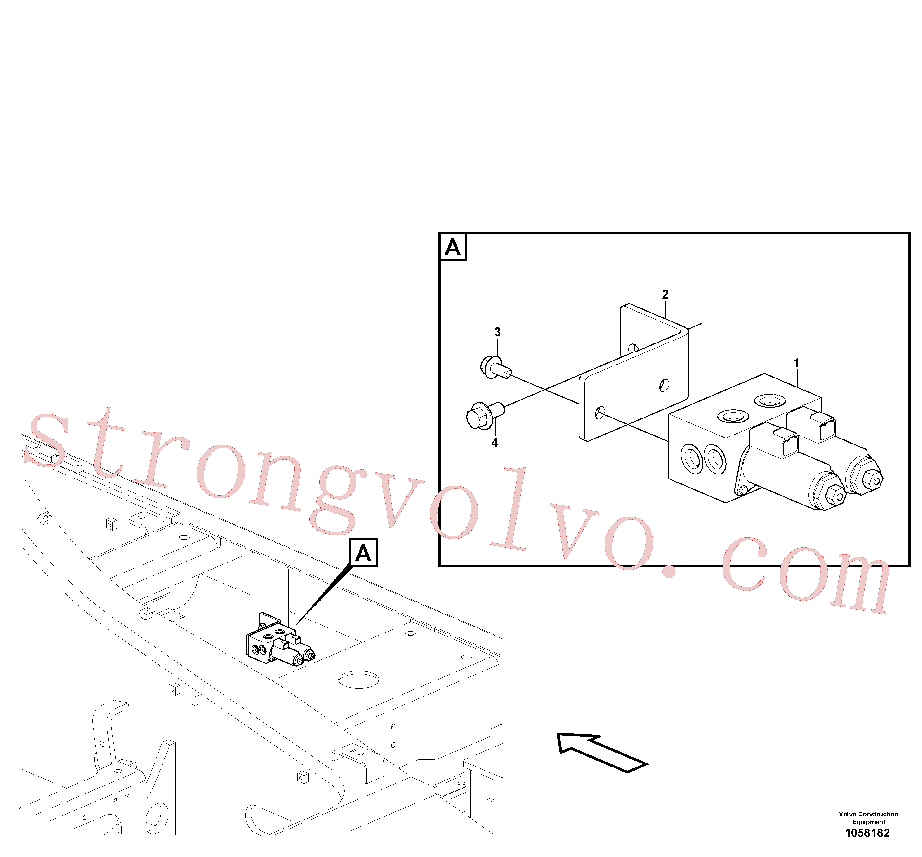 VOE14549713 Volvo Unidade electrónica.(1058182 Montagem)