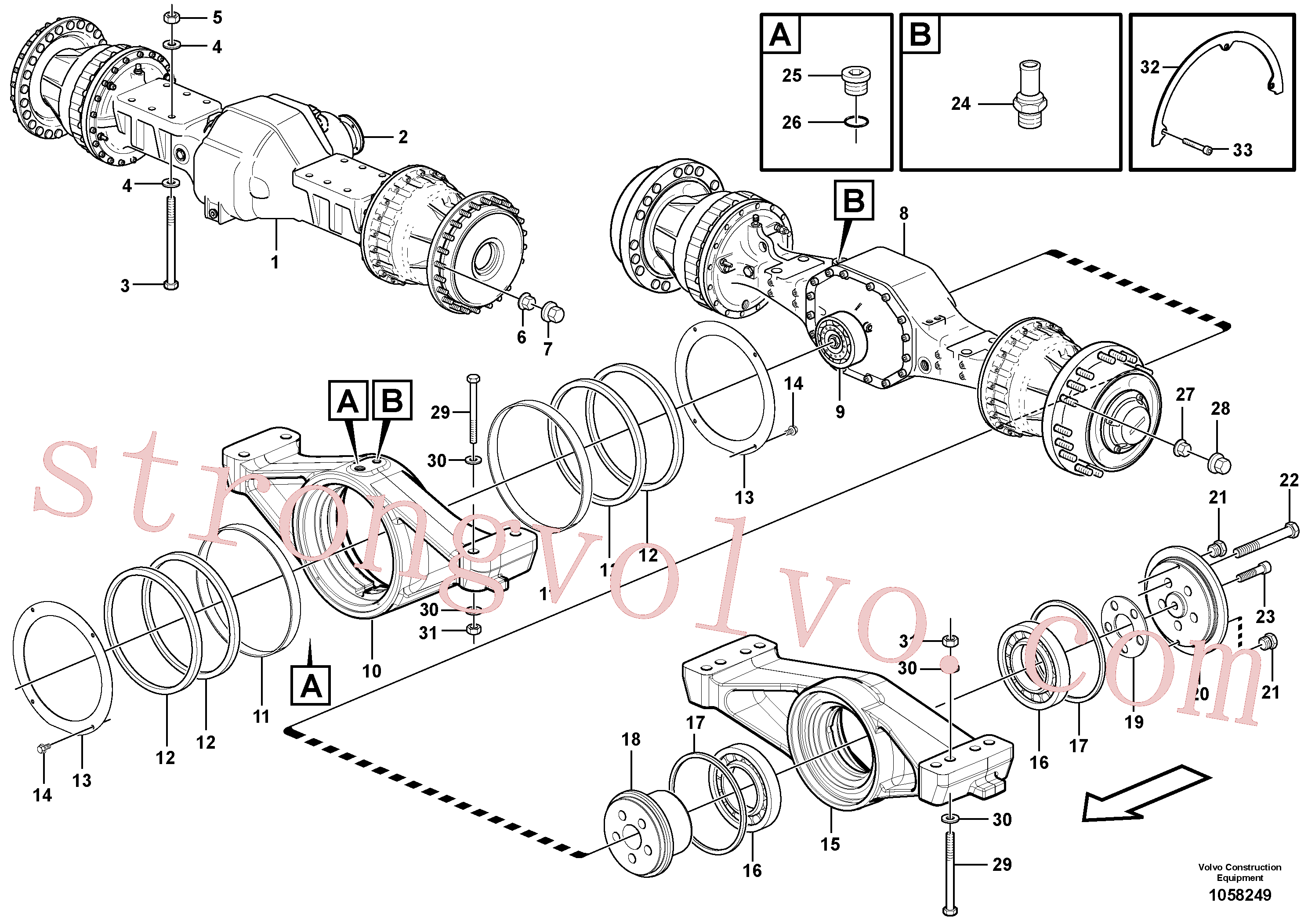 Volvo VOE14023284 Allen Hd Screw Volvo Acessórios para escavadeira