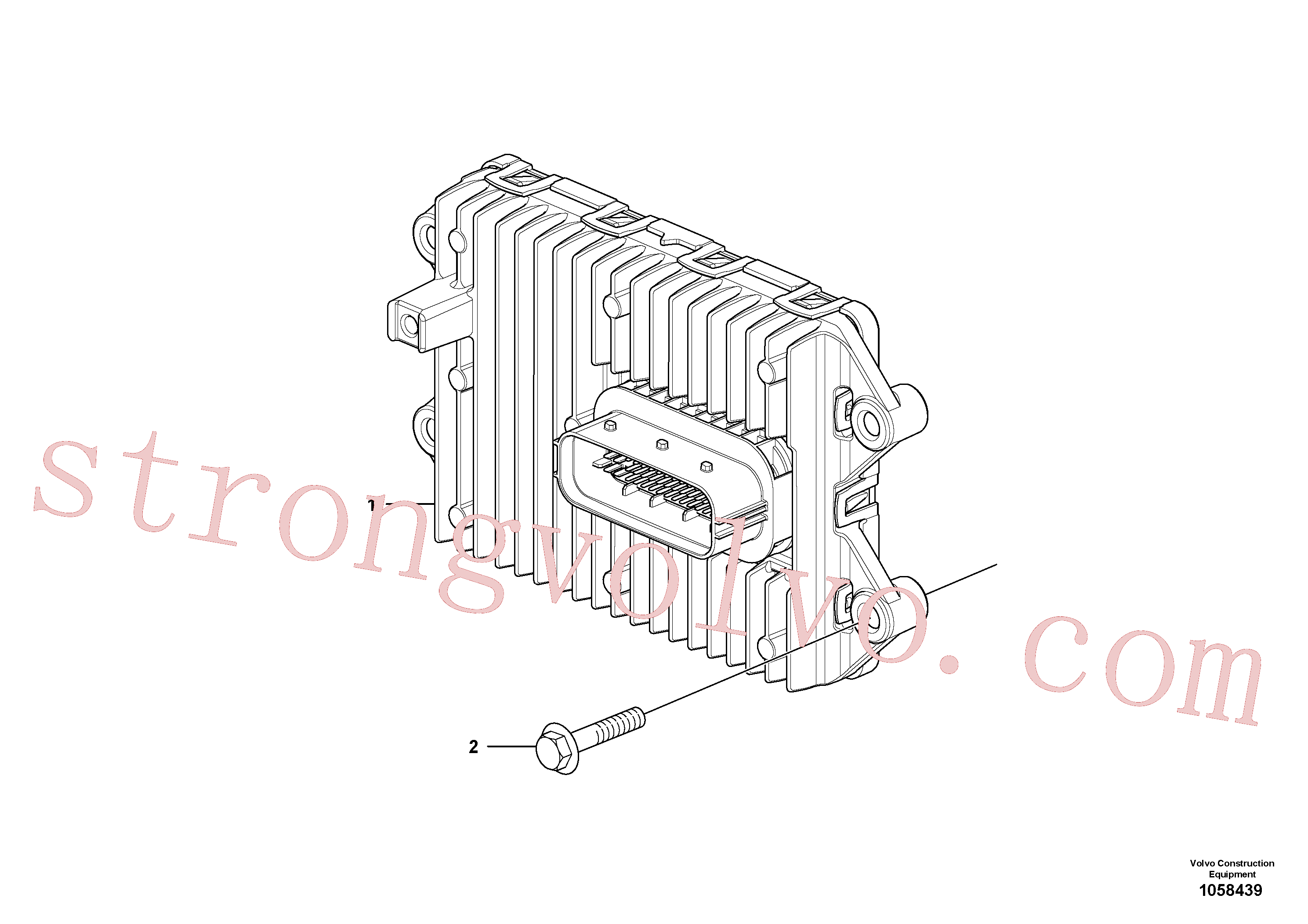 VOE946470 Volvo Ecu(1058439 Montagem)