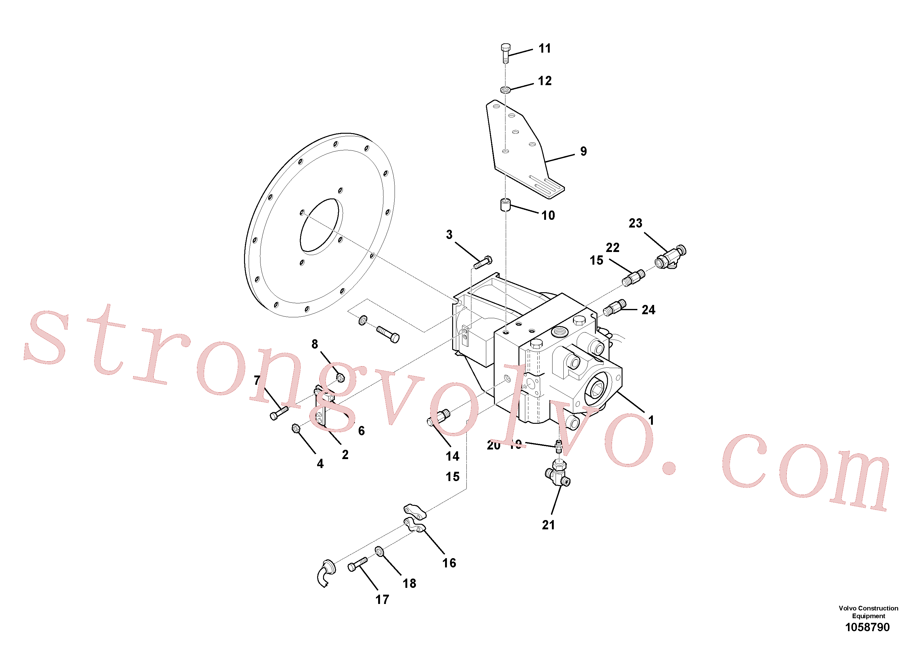 Volvo Montagem RM95303756 Anel-o Acessórios