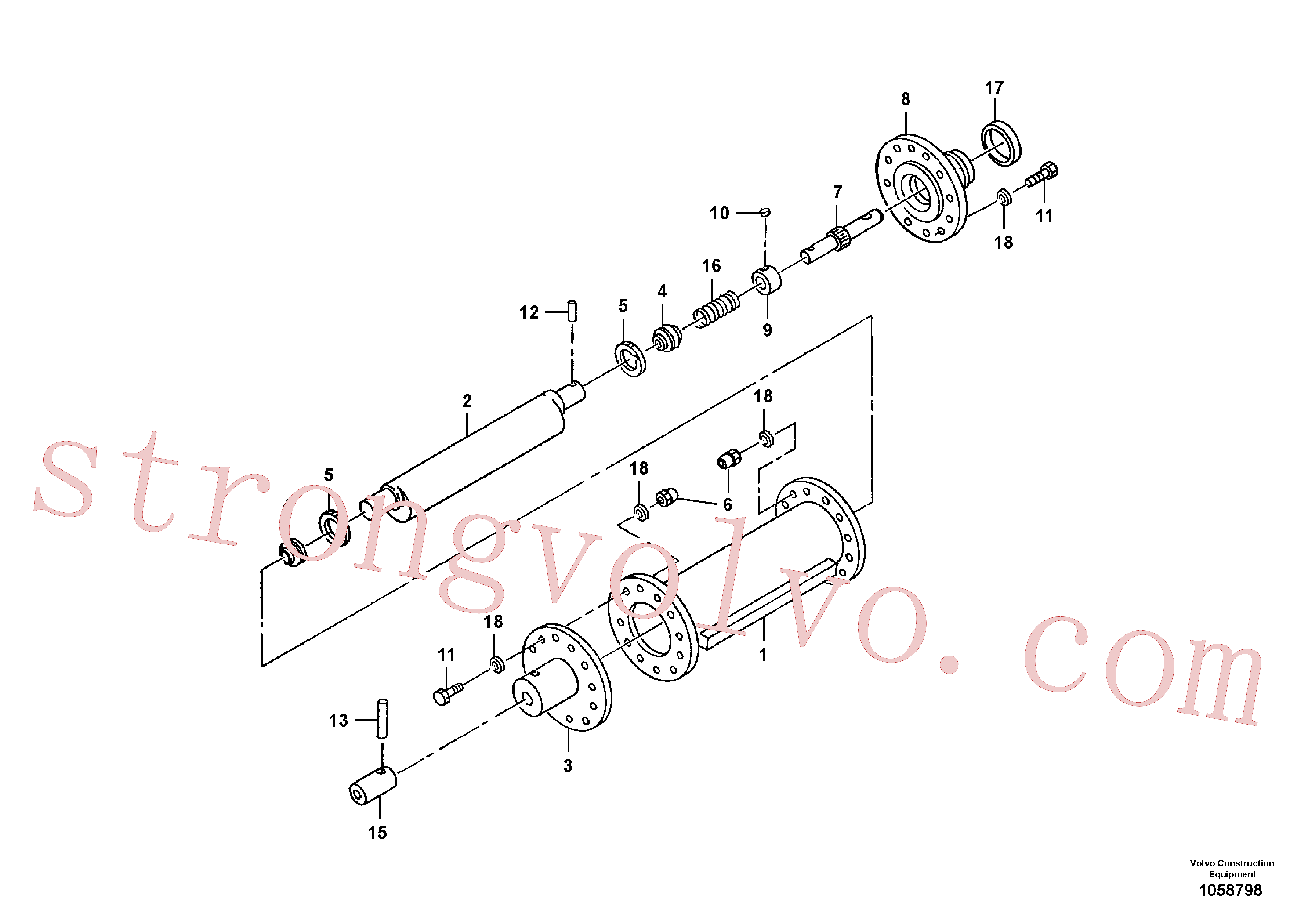 RM54606546 Luva de desgaste Volvo escavadeira
