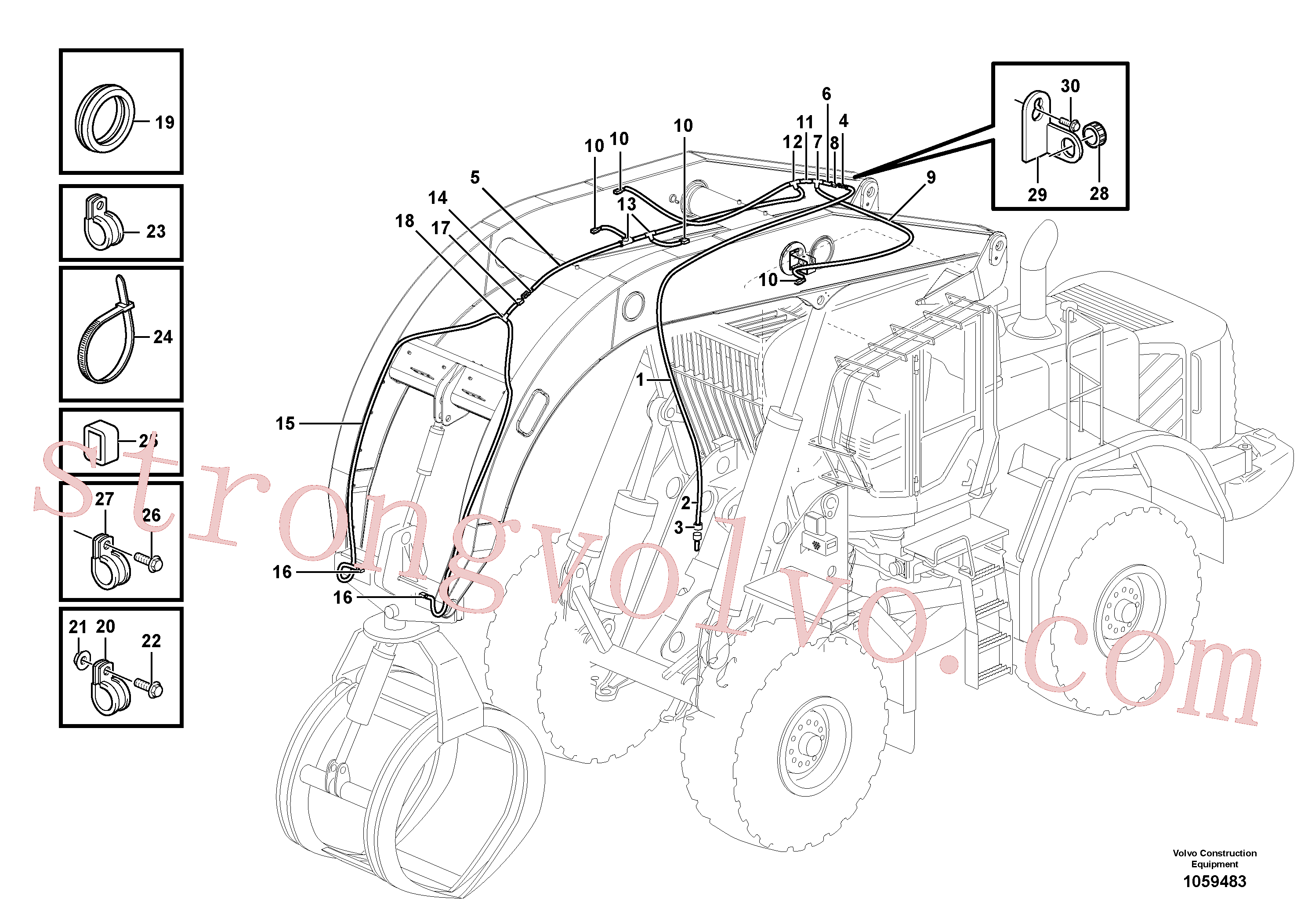 VOE8159013 Volvo(1059483 Montagem)