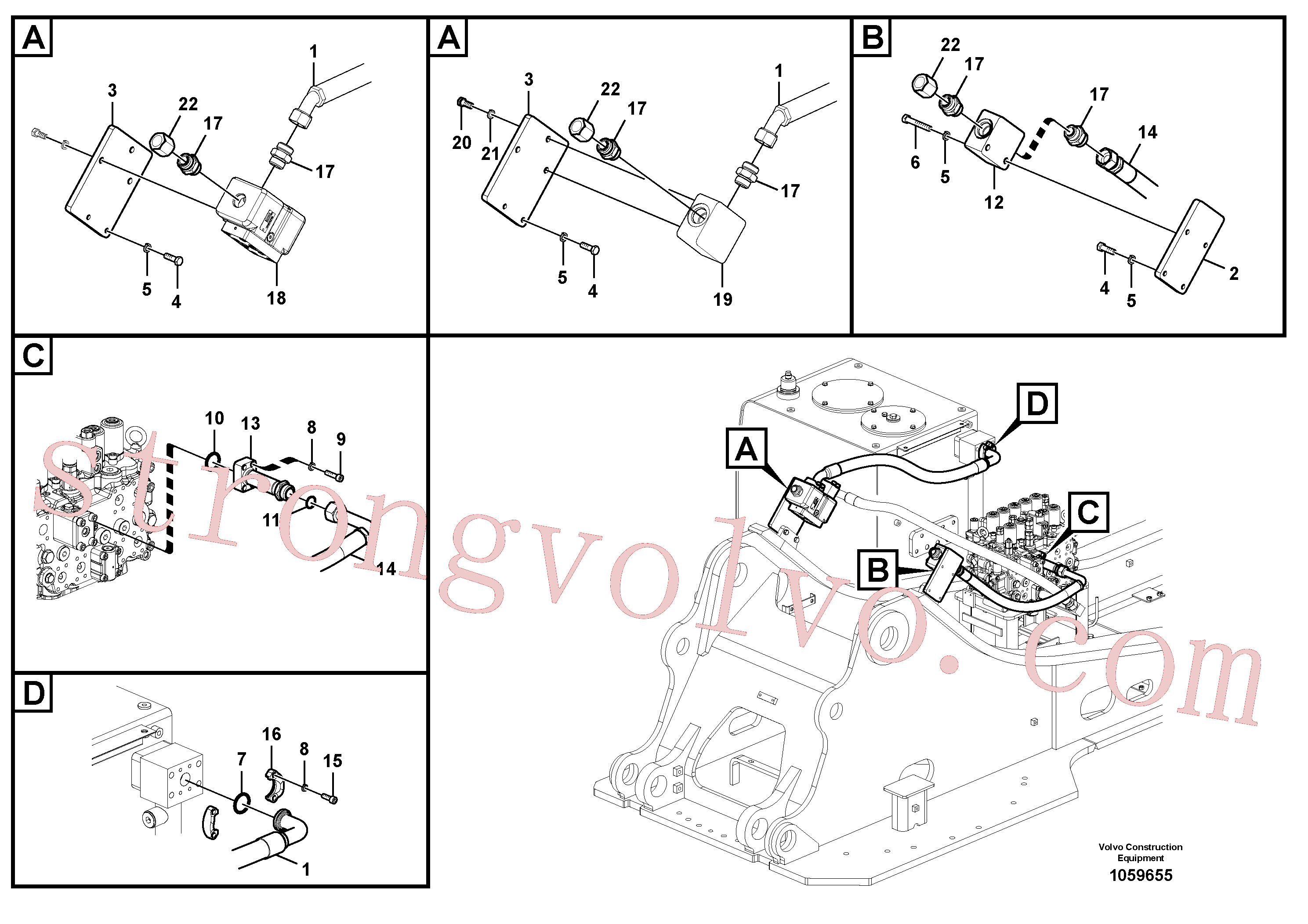 Atacado VOE14534512 Bloco Volvo escavadeira