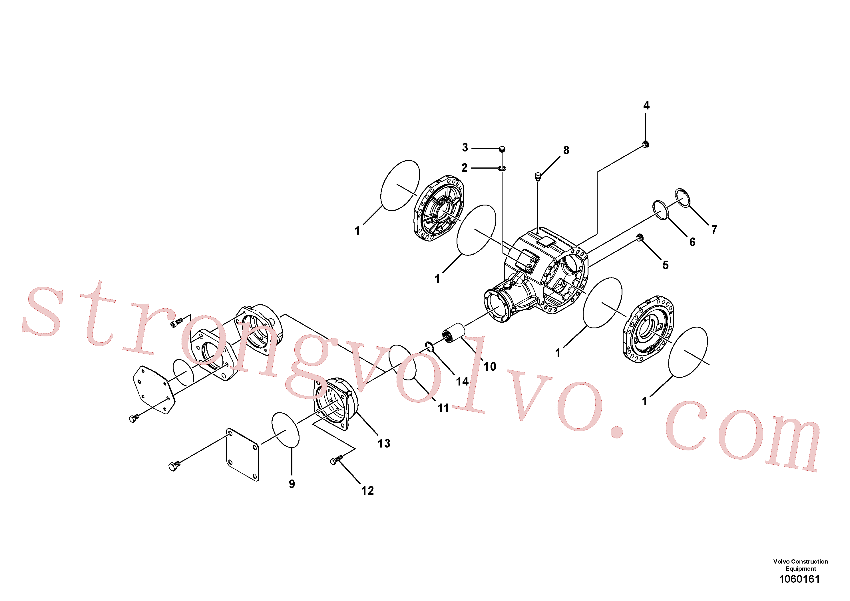 Atacado RM13494166 Parafuso Volvo escavadeira