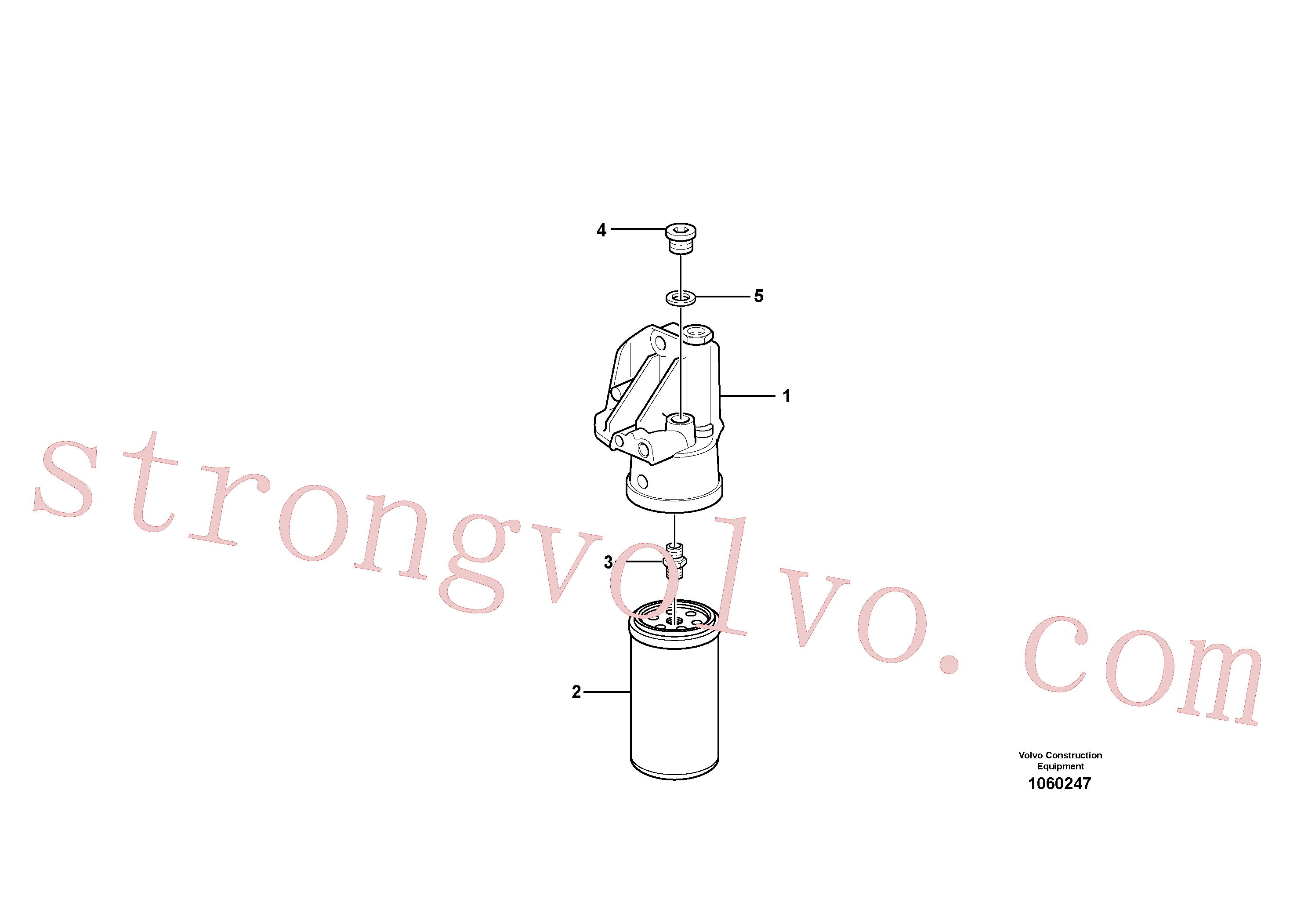 RM80766462 Volvo Filtro de combustível(1060247 Montagem)