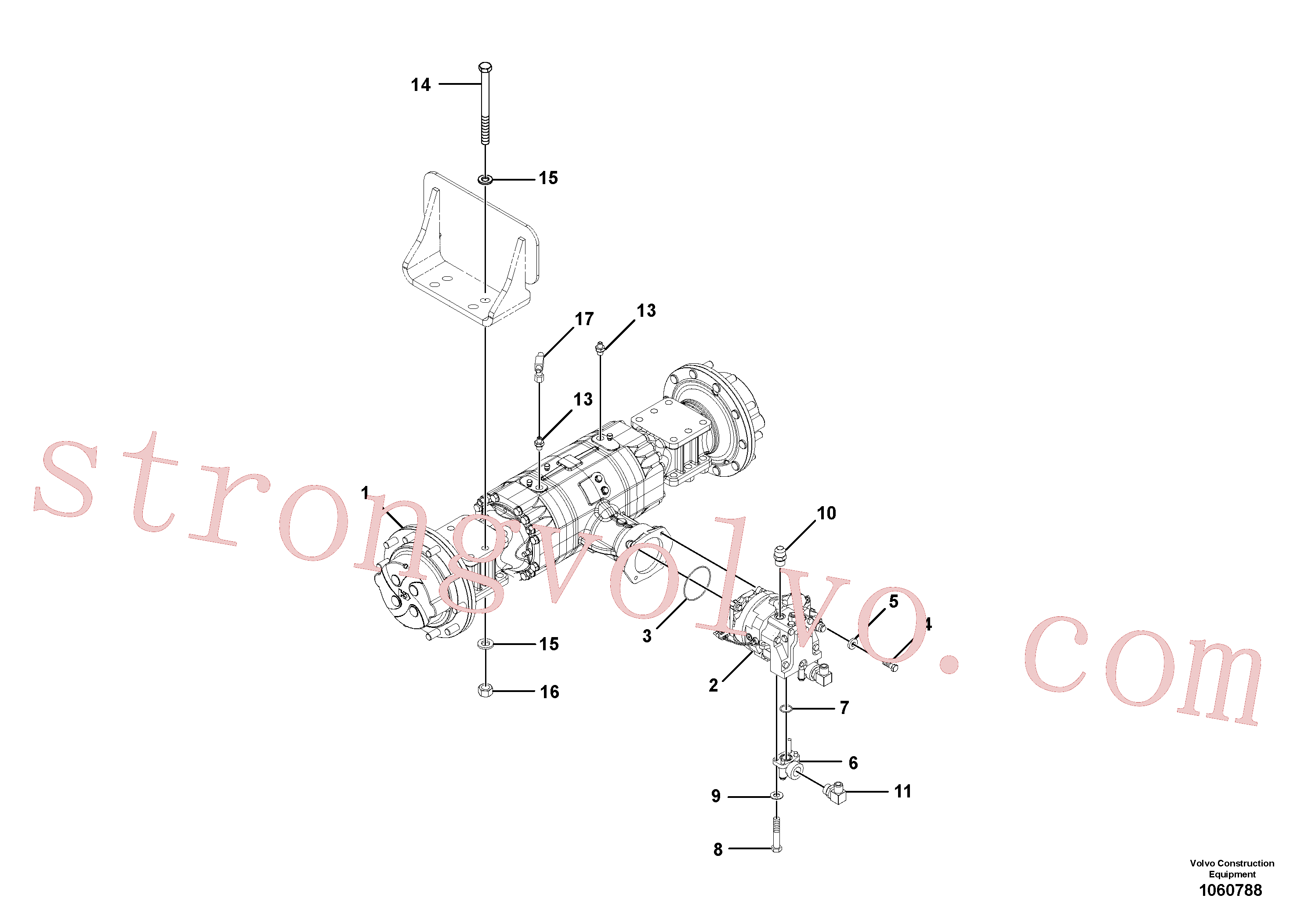 RM13157797 Volvo Instalação do eixo(1060788 Montagem)