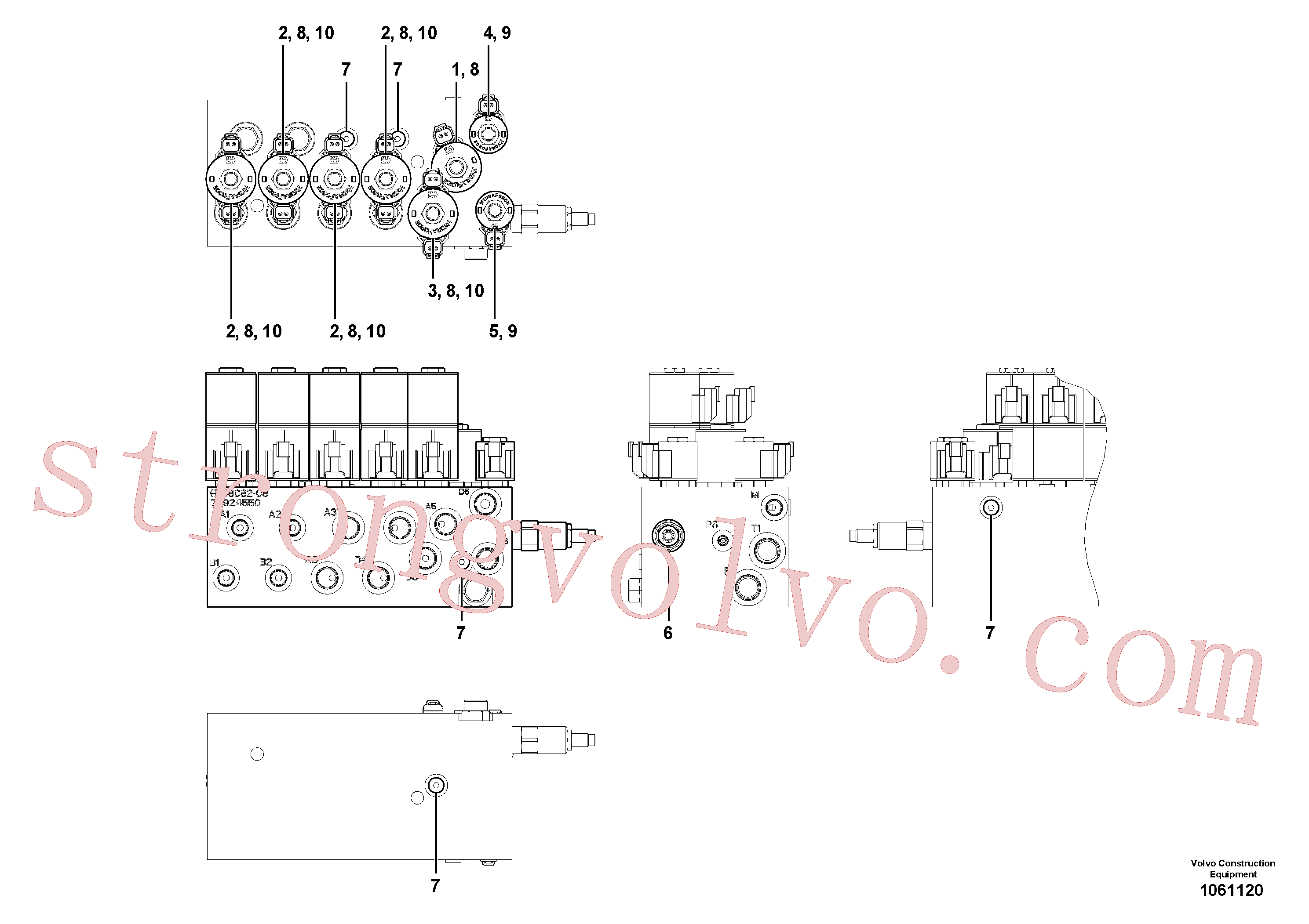 VOE12743492 Volvo(1061120 Montagem)