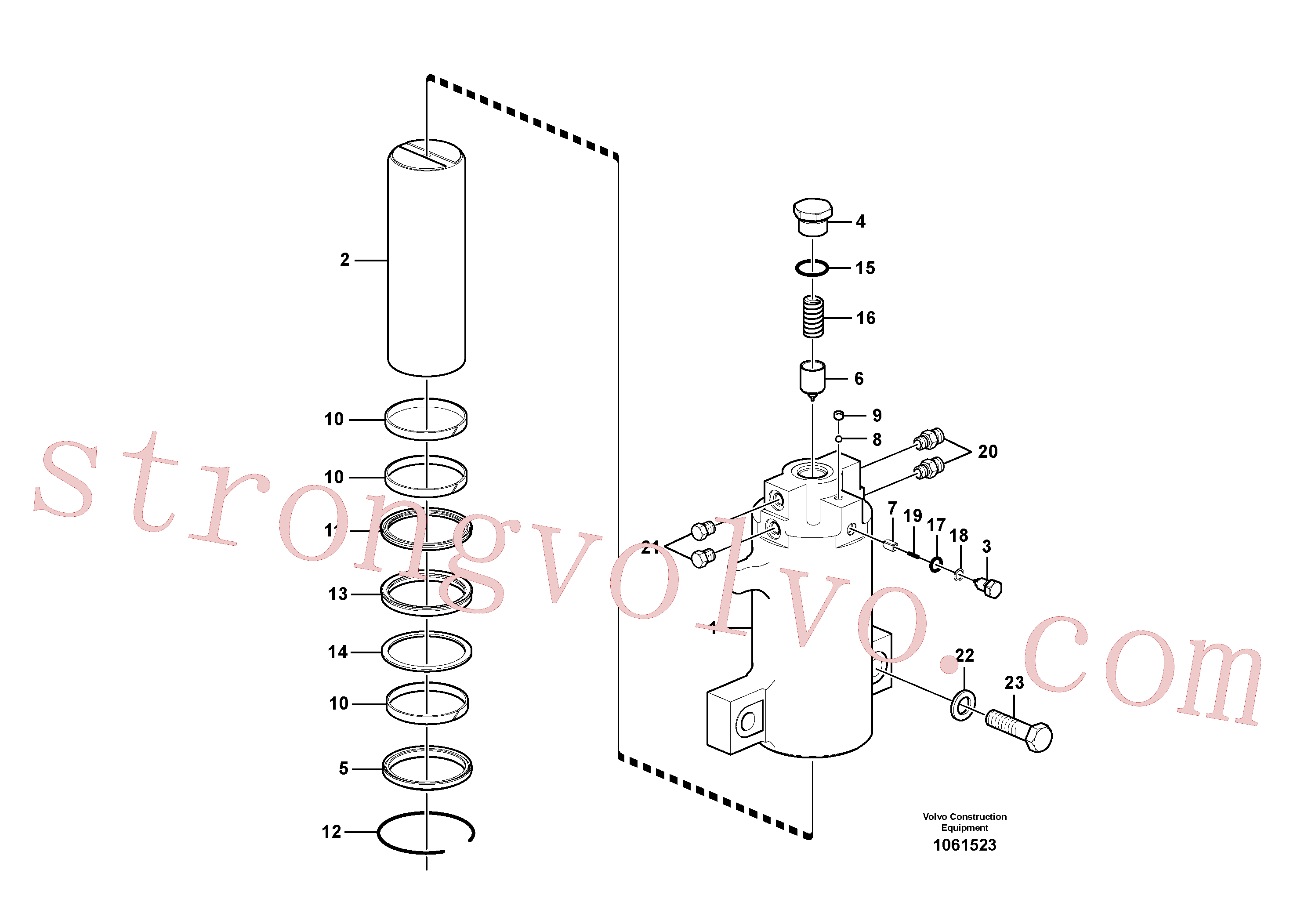 VOE14884913 Volvo(1061523 Montagem)
